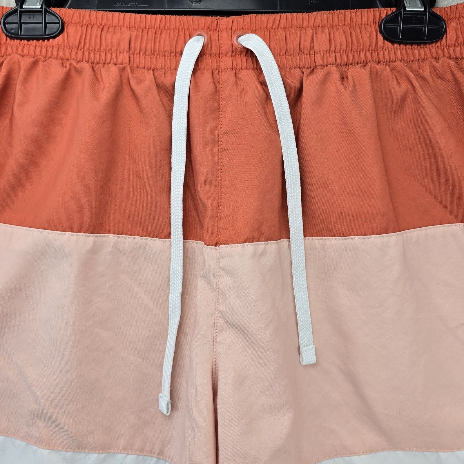 Nike Nike City Edition Woven Shorts Mens Large White Orange Size US 32 / EU 48 - 3 Thumbnail
