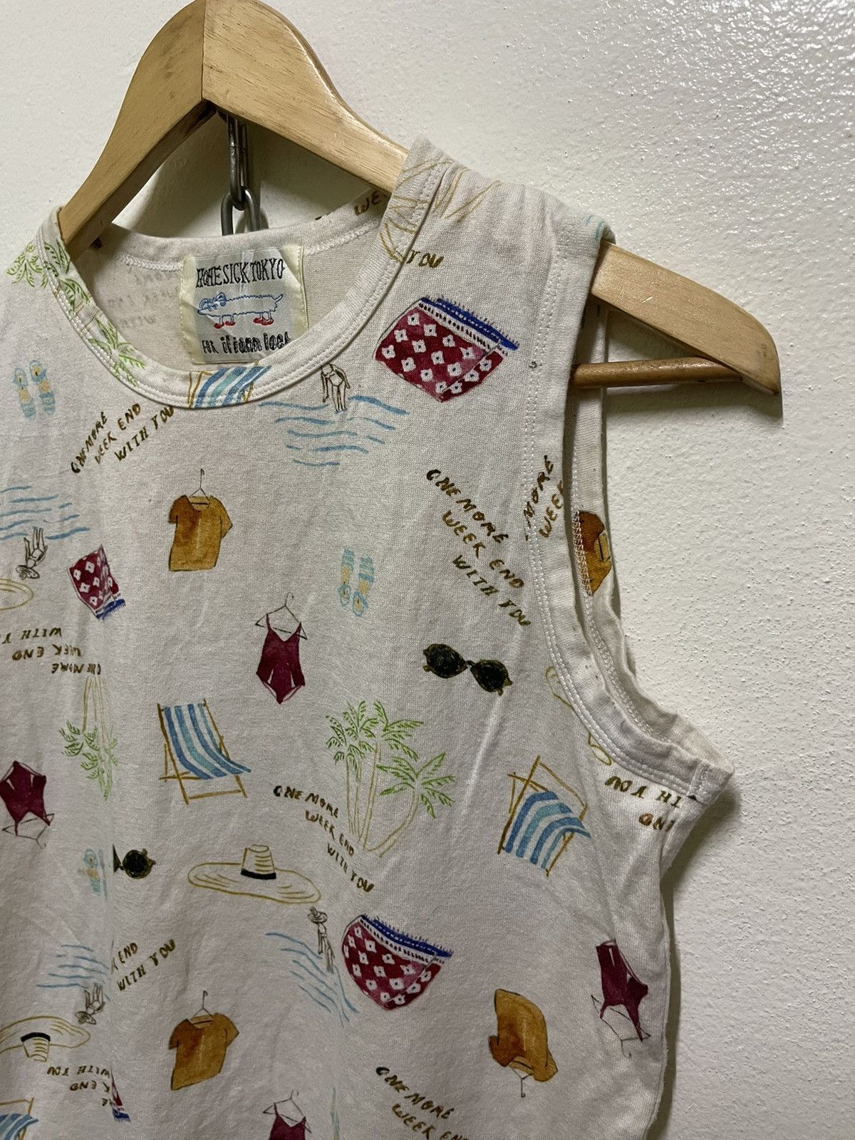 FilMelange × Japanese Brand FilMelange for Iliann Loeb Homesick Tokyo Tank Full Print Size US M / EU 48-50 / 2 - 5 Thumbnail