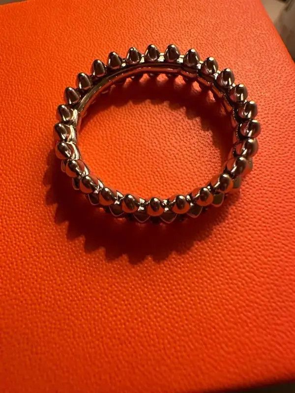 Jewelry Horiko x Mint 925 Sterling Silver Rivet Ring ( Size 5 to 11) Size ONE SIZE - 5 Thumbnail