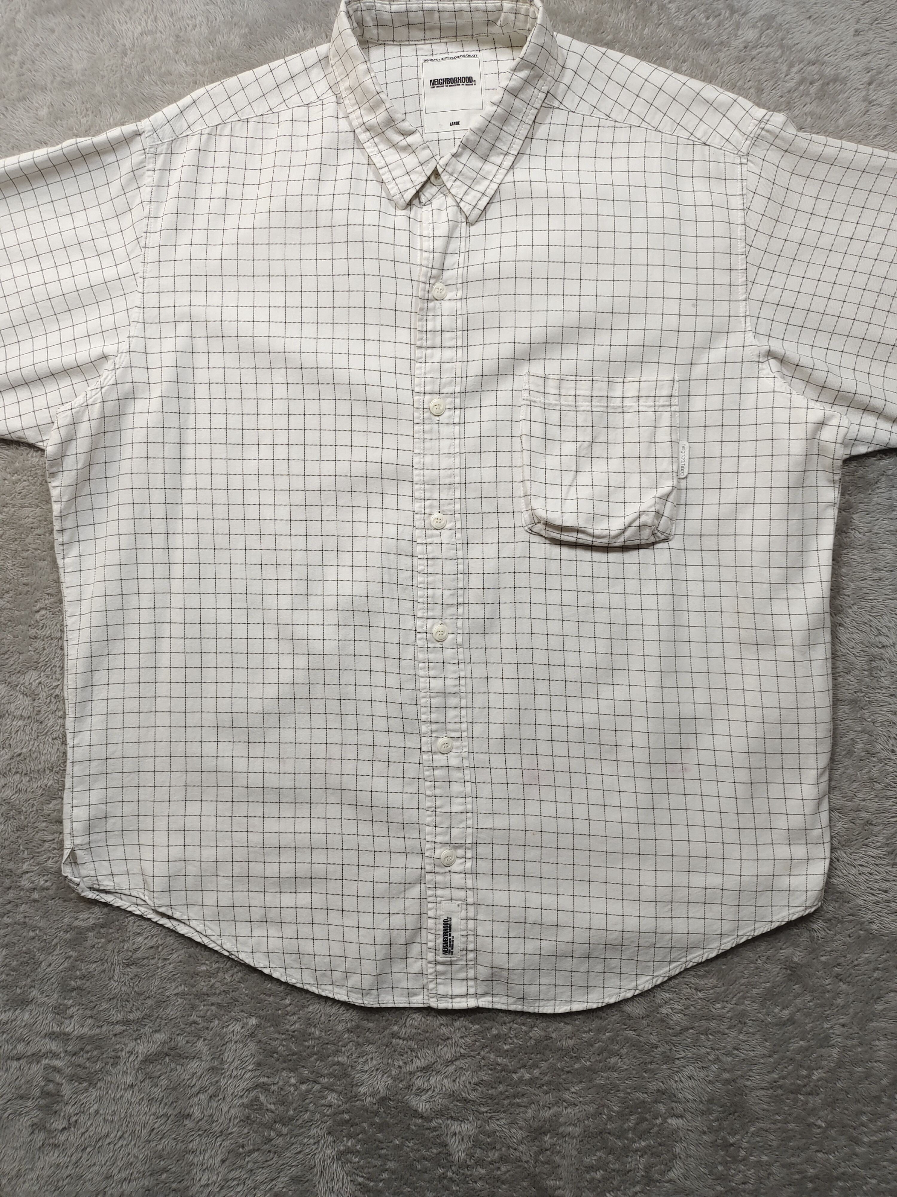 Neighborhood VINTAGE Y2K NEIGHBORHOOD CHECKERED SHIRT Size US L / EU 52-54 / 3 - 3 Thumbnail