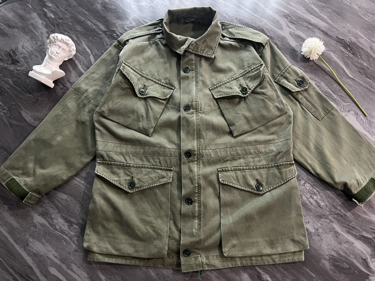 Vintage VINTAGE : Jacket Smock British Army Size US L / EU 52-54 / 3 - 2 Thumbnail