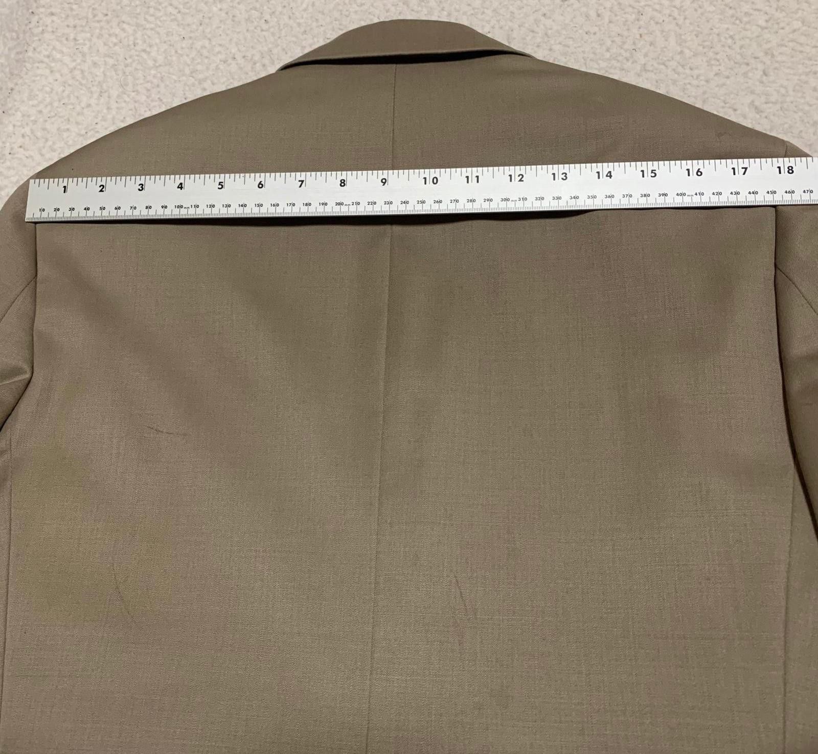 Other Arbon Men's 30S Two-Piece Suit Beige Single-Breasted Blazer Size 40R - 5 Thumbnail