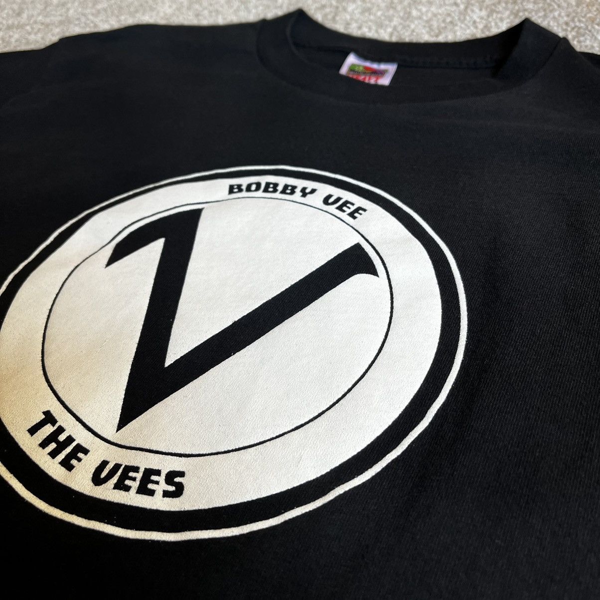 Fruit Of The Loom Vintage Bobby Vee And The Vees Band Black Shirt L Size US L / EU 52-54 / 3 - 2 Thumbnail