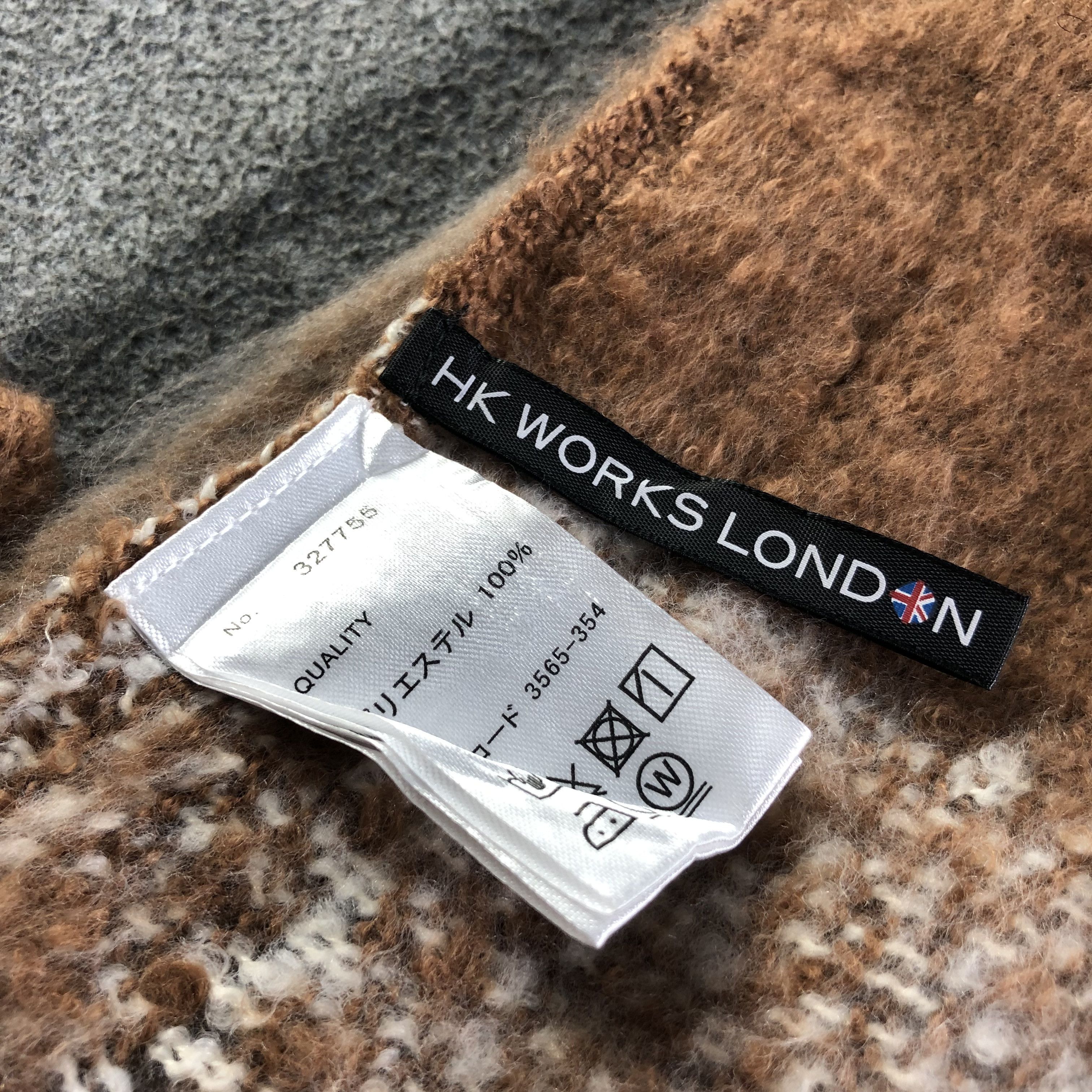 Hiroko Koshino Homme Hiroko Koshino Scarf Muffler V1990 Size ONE SIZE - 4 Thumbnail