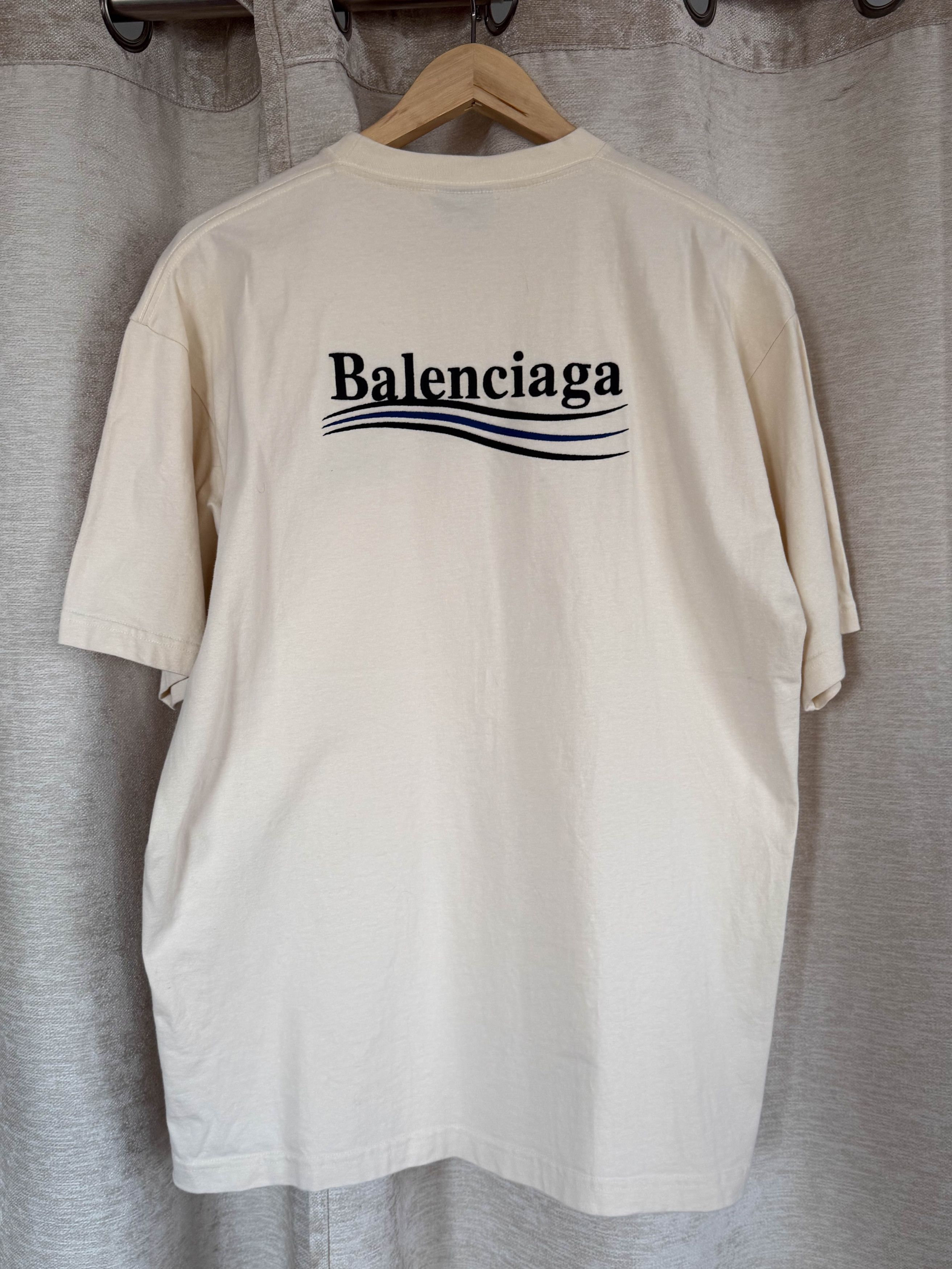 Balenciaga Balenciaga - Political Campaign T-Shirt Large Fit Size US XS / EU 42 / 0 - 2 Thumbnail