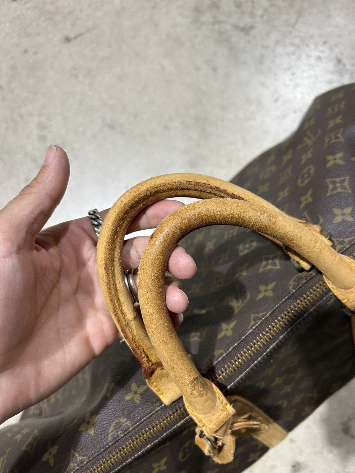 Louis Vuitton Louis Vuitton 55 Duffle Bag Size ONE SIZE - 3 Thumbnail