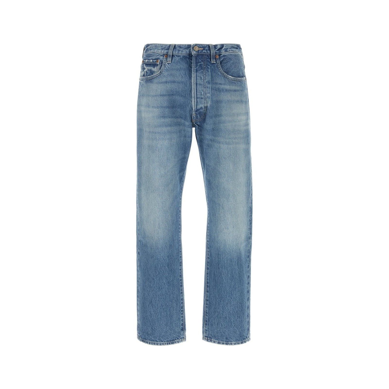 VALENTINO Blue Denim Jeans New )