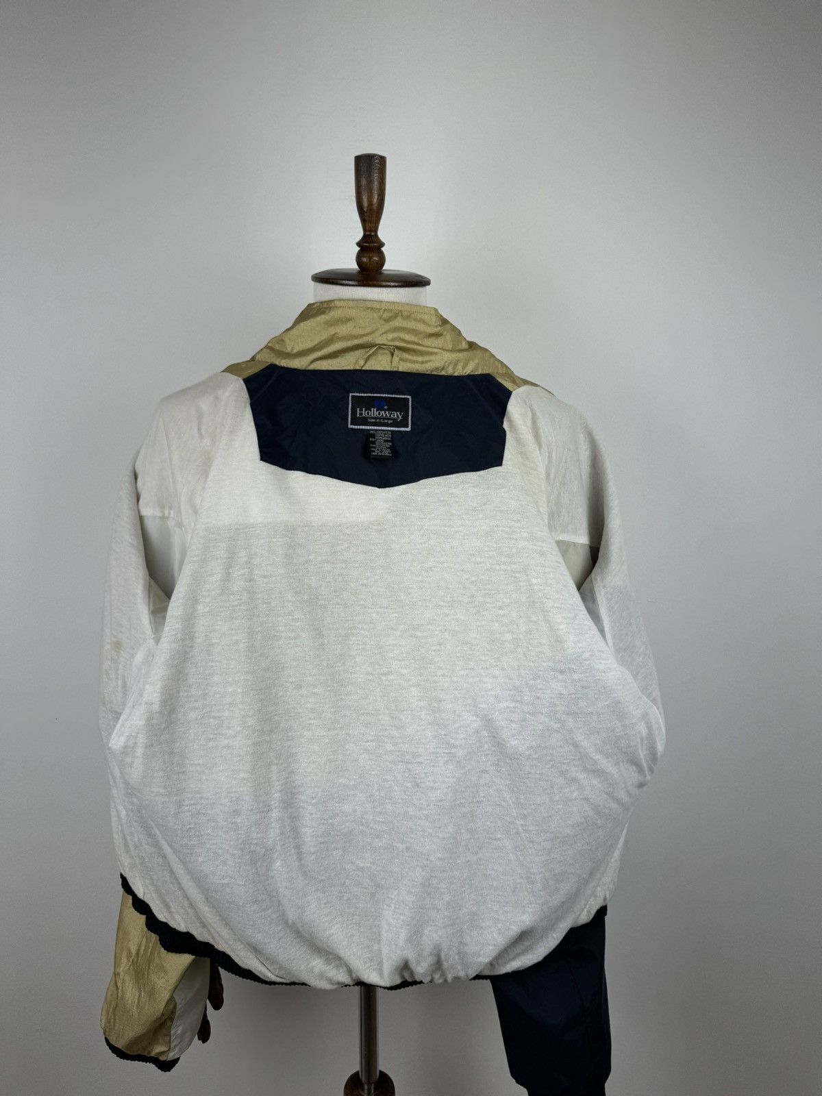 Holloway × Vintage Vintage Holloway New York NYC Varsity Nylon Jacket size XL Size US XL / EU 56 / 4 - 6 Thumbnail