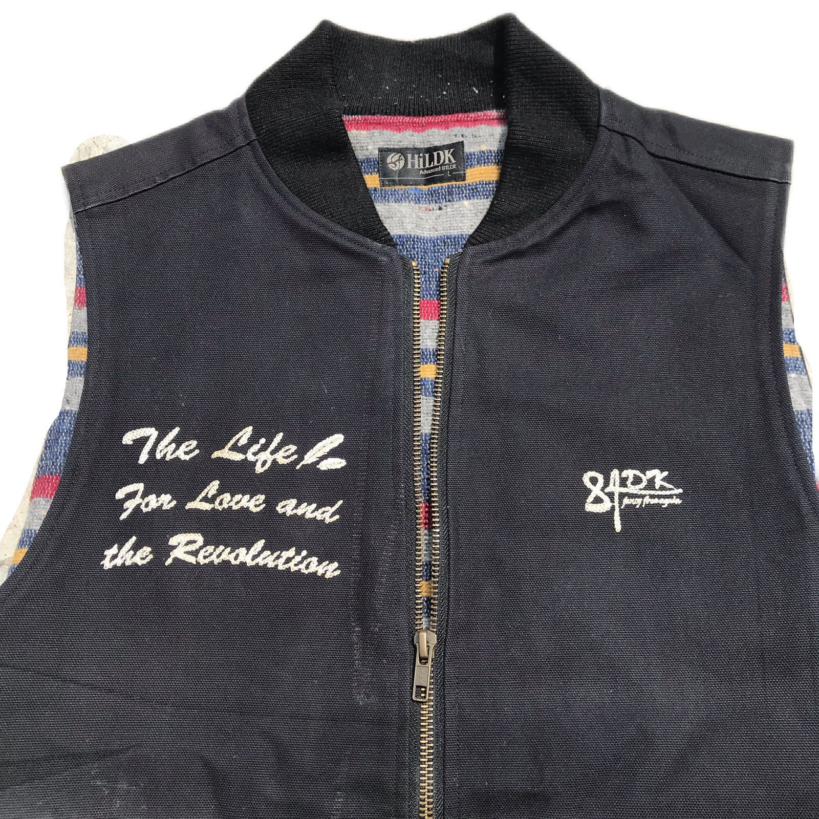 Japanese Brand Japanese Rugged Vest Hildk 81Dk FFA TYPEFONT Biker America Size US L / EU 52-54 / 3 - 2 Thumbnail