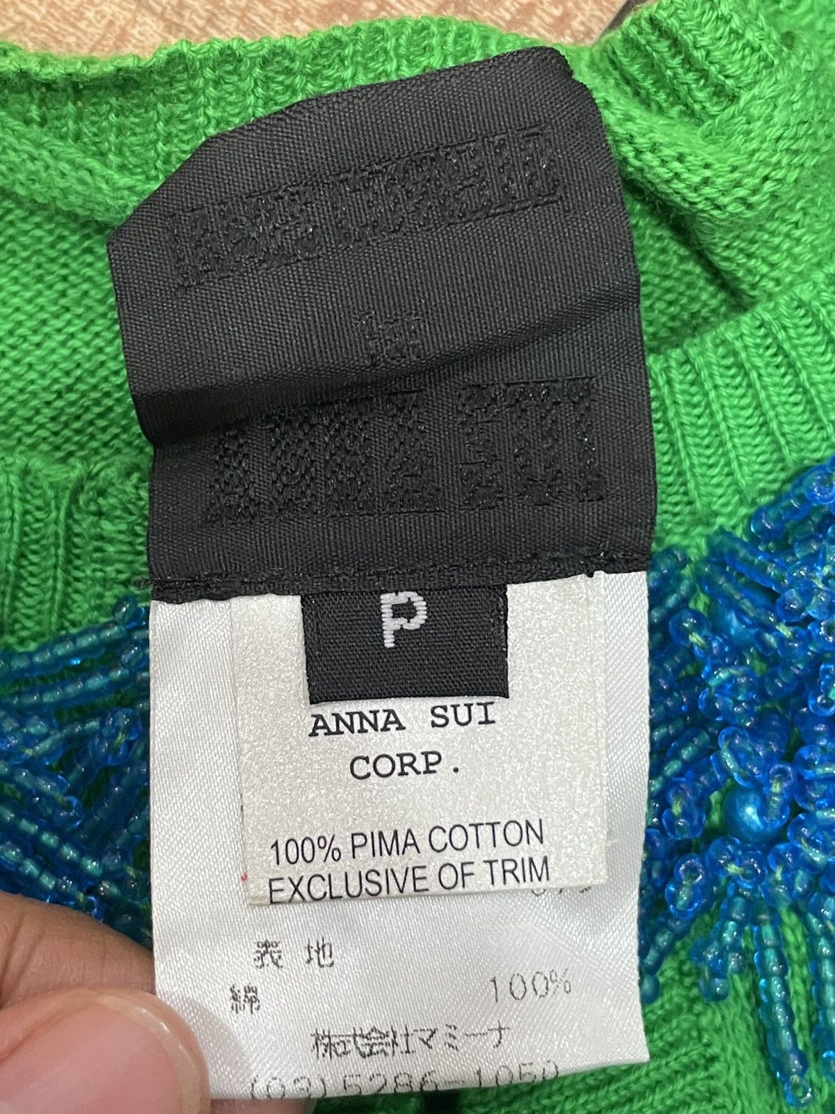 Anna Sui Anna Sui beaded Long Sleeve Top Size ONE SIZE - 5 Thumbnail