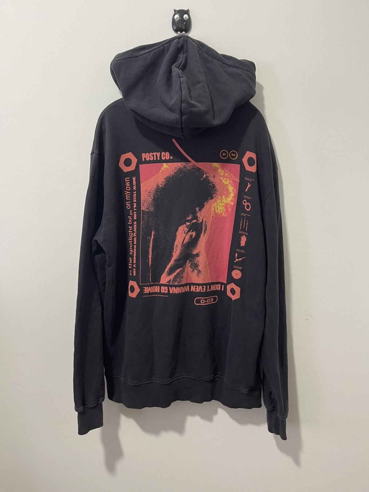Rap Tees Rare POST MALONE Posty Co X H&M Hoodie Size US S / EU 44-46 / 1 - 1 Thumbnail