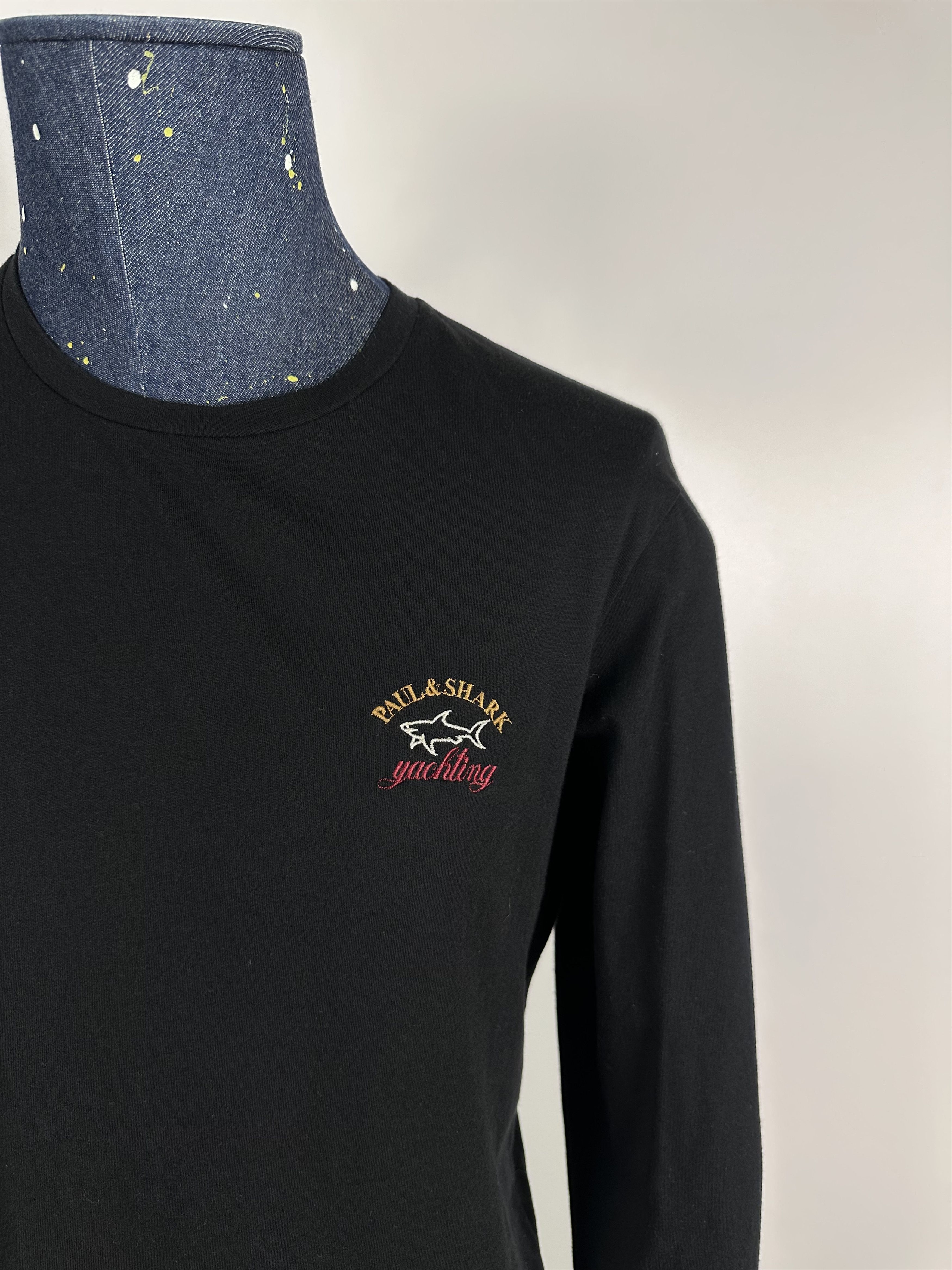 Paul & Shark Paul & Shark Mens Long Sleeve T Shirt Black Size L Size US L / EU 52-54 / 3 - 2 Thumbnail
