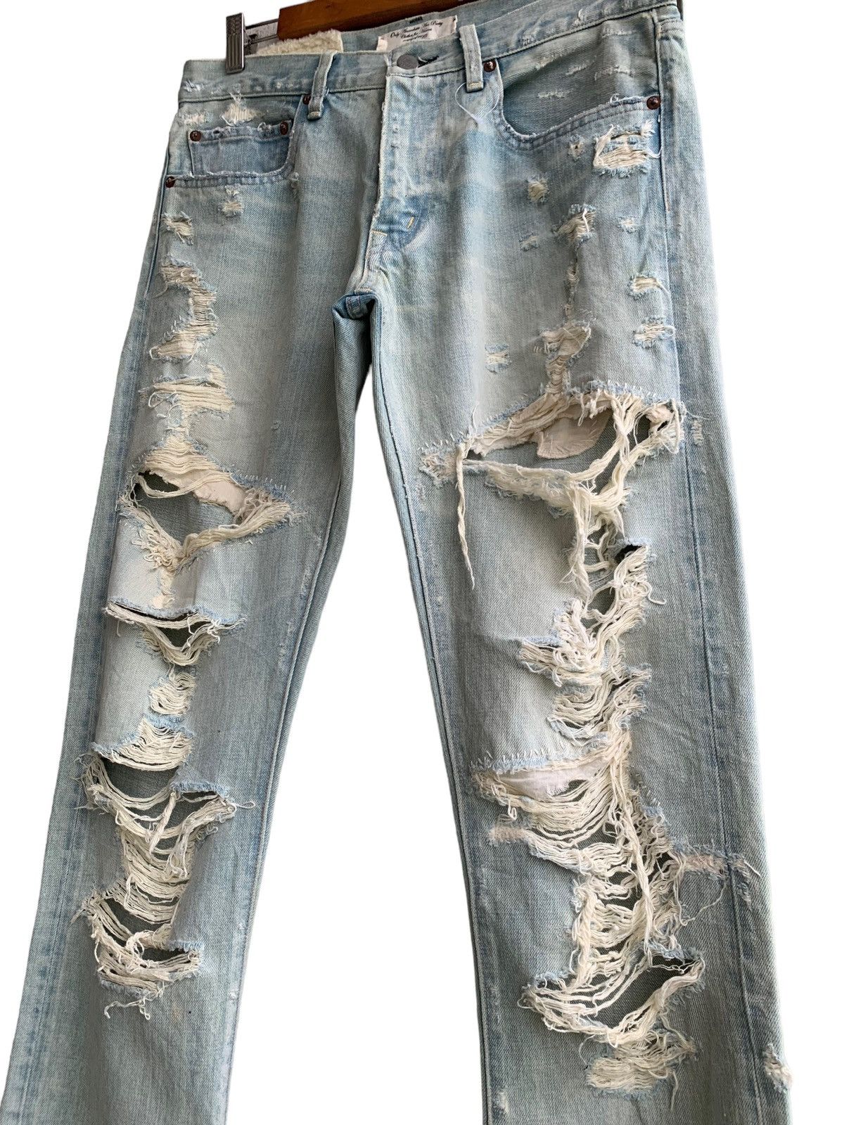 Hope 🔥⚡️Vintage Japanese Brand Distressed RNA Jeans Size US 31 - 7 Thumbnail