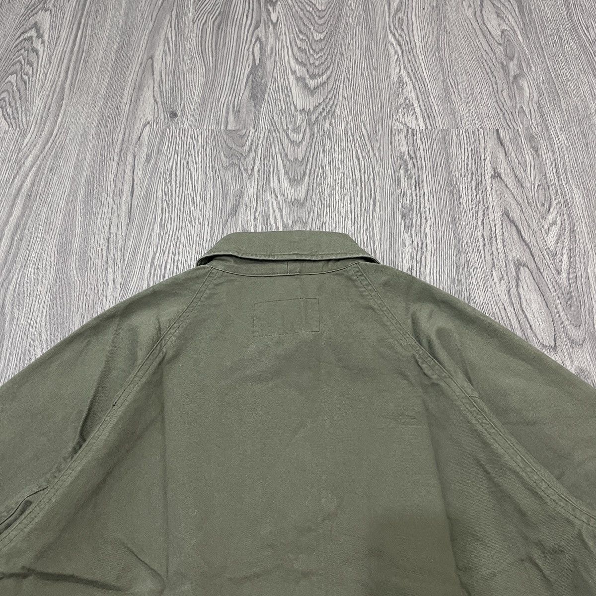 Margaret Howell MHL Big Pocket Jacket Kanvas Olive Green ifsixwasnine Size US L / EU 52-54 / 3 - 12 Thumbnail