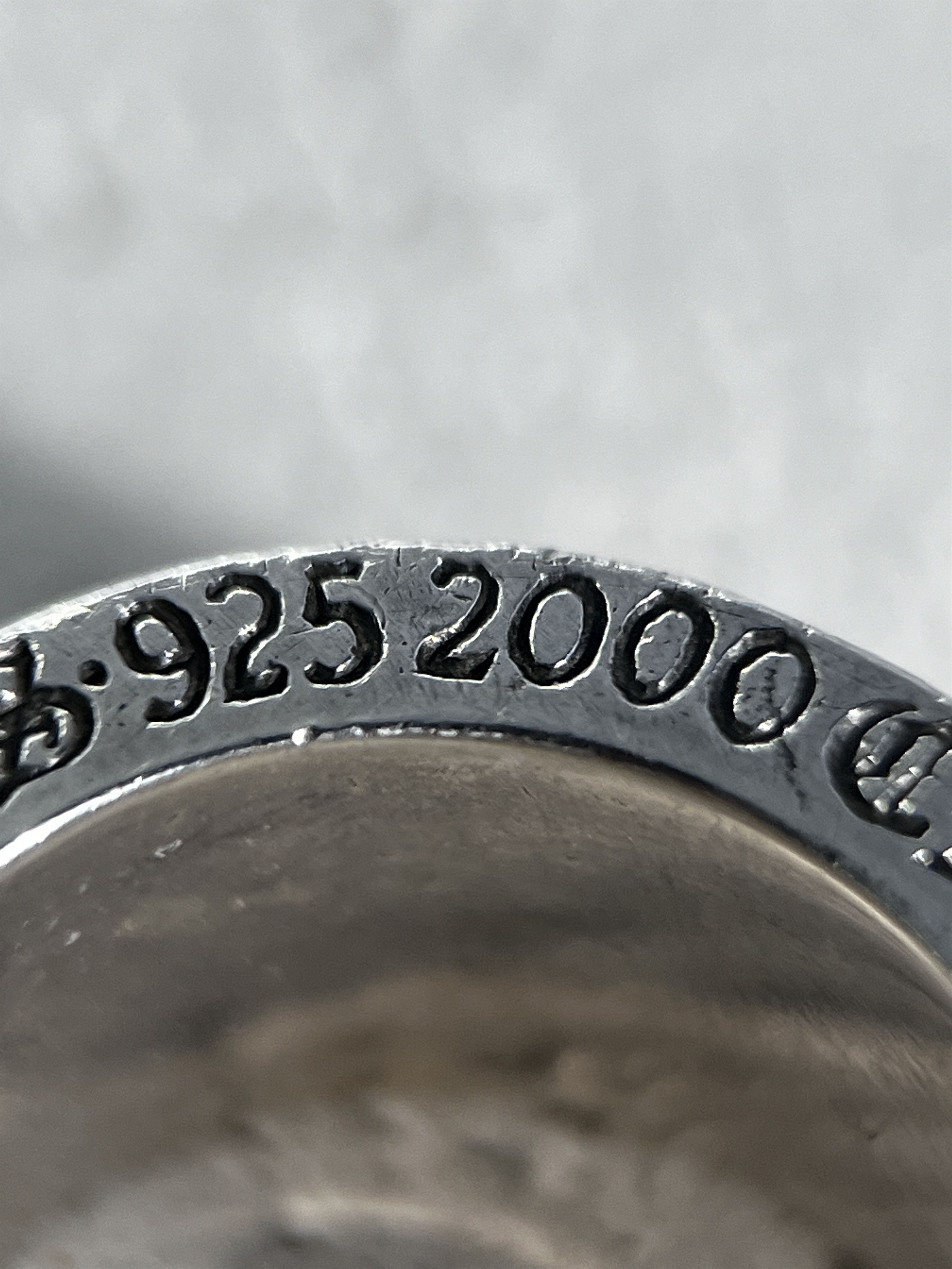Chrome Hearts Chrome Hearts CH Plus motif Cross Spinner Ring Silver Size ONE SIZE - 6 Thumbnail
