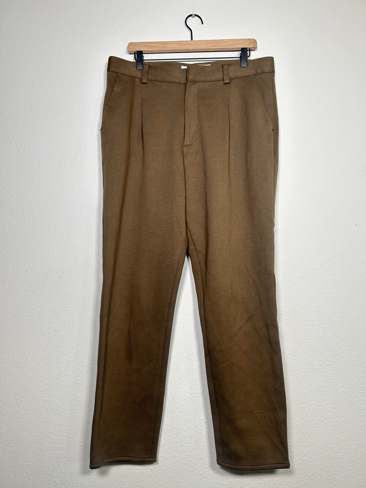 Robert Geller Pleated Knit Trousers Size US 34 / EU 50 - 1 Thumbnail