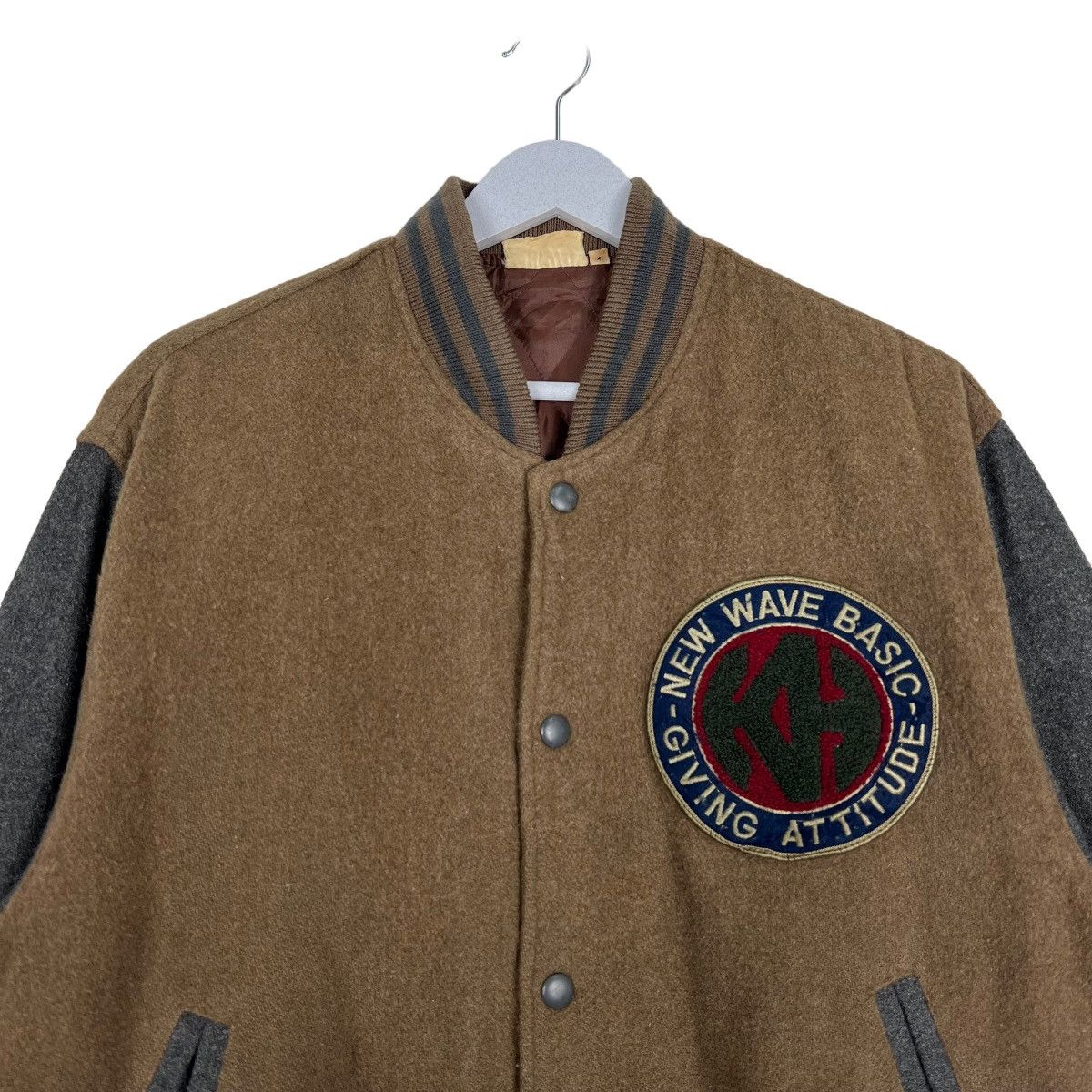 Japanese Brand VINTAGE KEARNEY HOUSE VARSITY BOMBER JACKET Size US M / EU 48-50 / 2 - 3 Thumbnail