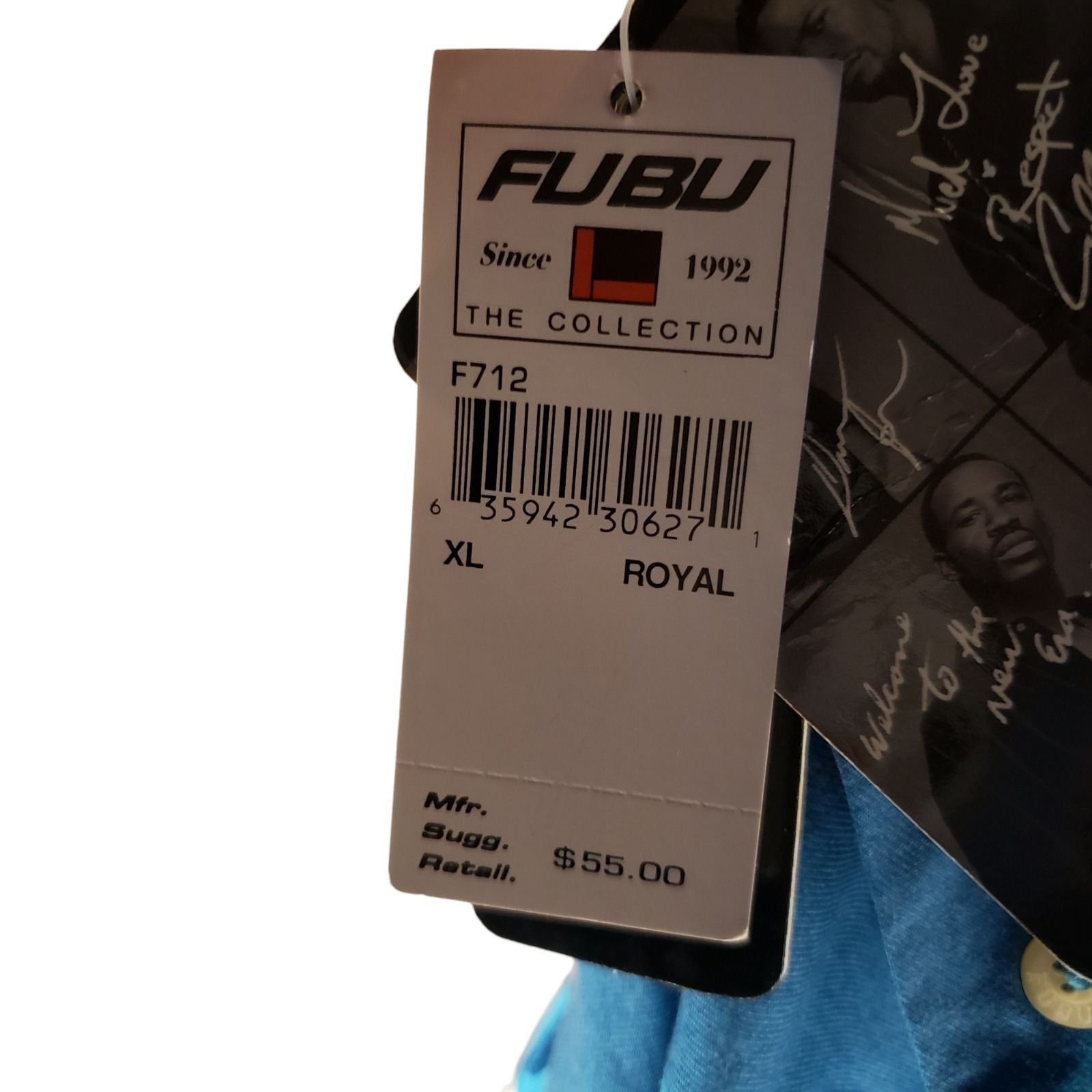 Fubu VTG FUBU World Class Sailing Team Button Up Shirt Size XL Size US XL / EU 56 / 4 - 6 Thumbnail