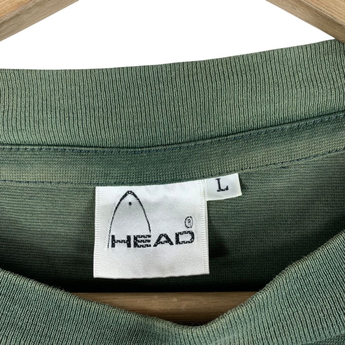 Vintage Vintage HEAD sports brand big dragon printed tee Size US L / EU 52-54 / 3 - 4 Thumbnail