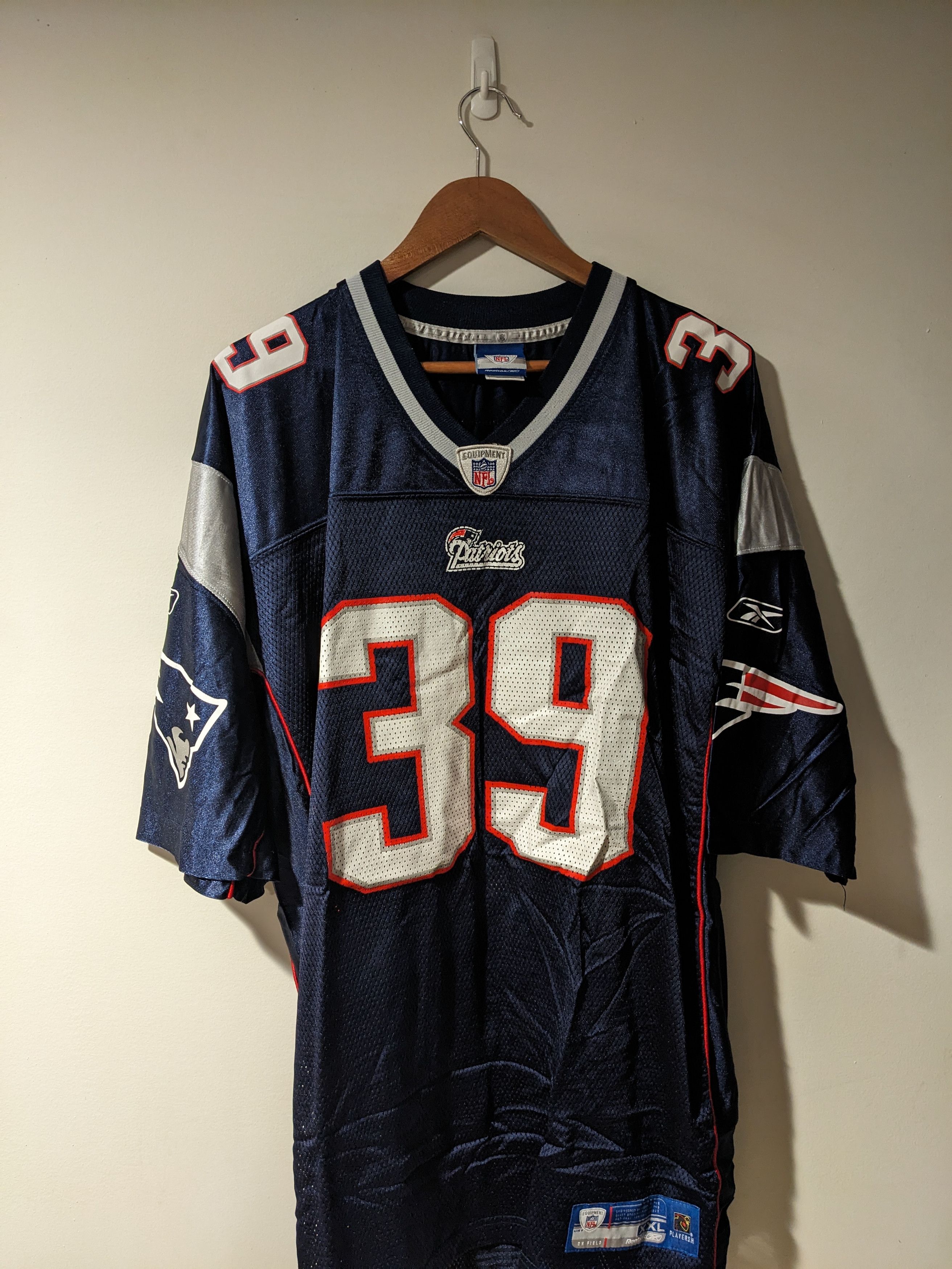 NFL × Vintage Vintage 2006 New England Patriots Laurence Maroney Jersey Size US XXL / EU 58 / 5 - 3 Thumbnail