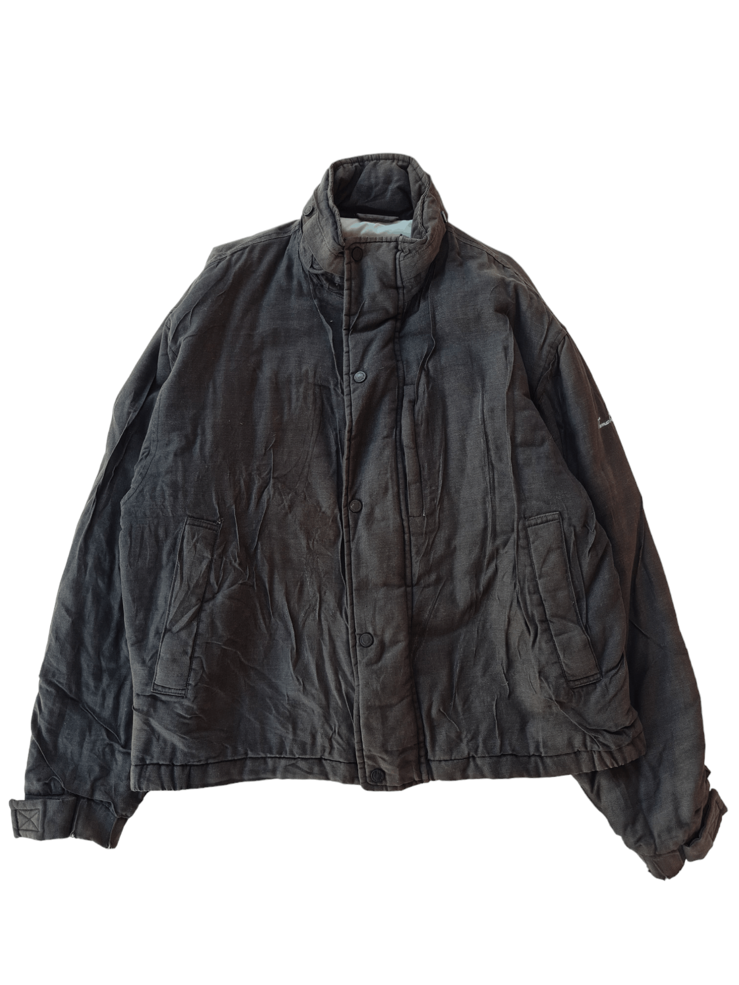 Vintage Thomas Burberry Heavy Jacket Zipper Size US L / EU 52-54 / 3 - 2 Thumbnail