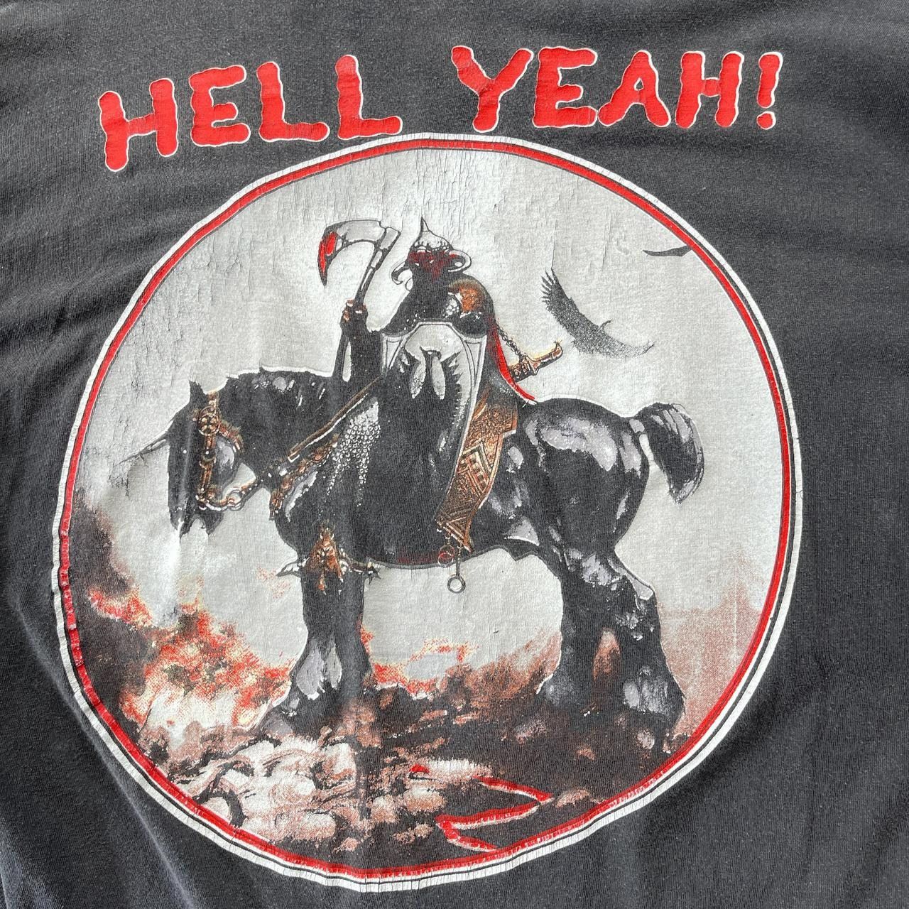 Vintage VTG 1988 Molly Hatchet Hell Yeah Tee Size US L / EU 52-54 / 3 - 6 Thumbnail