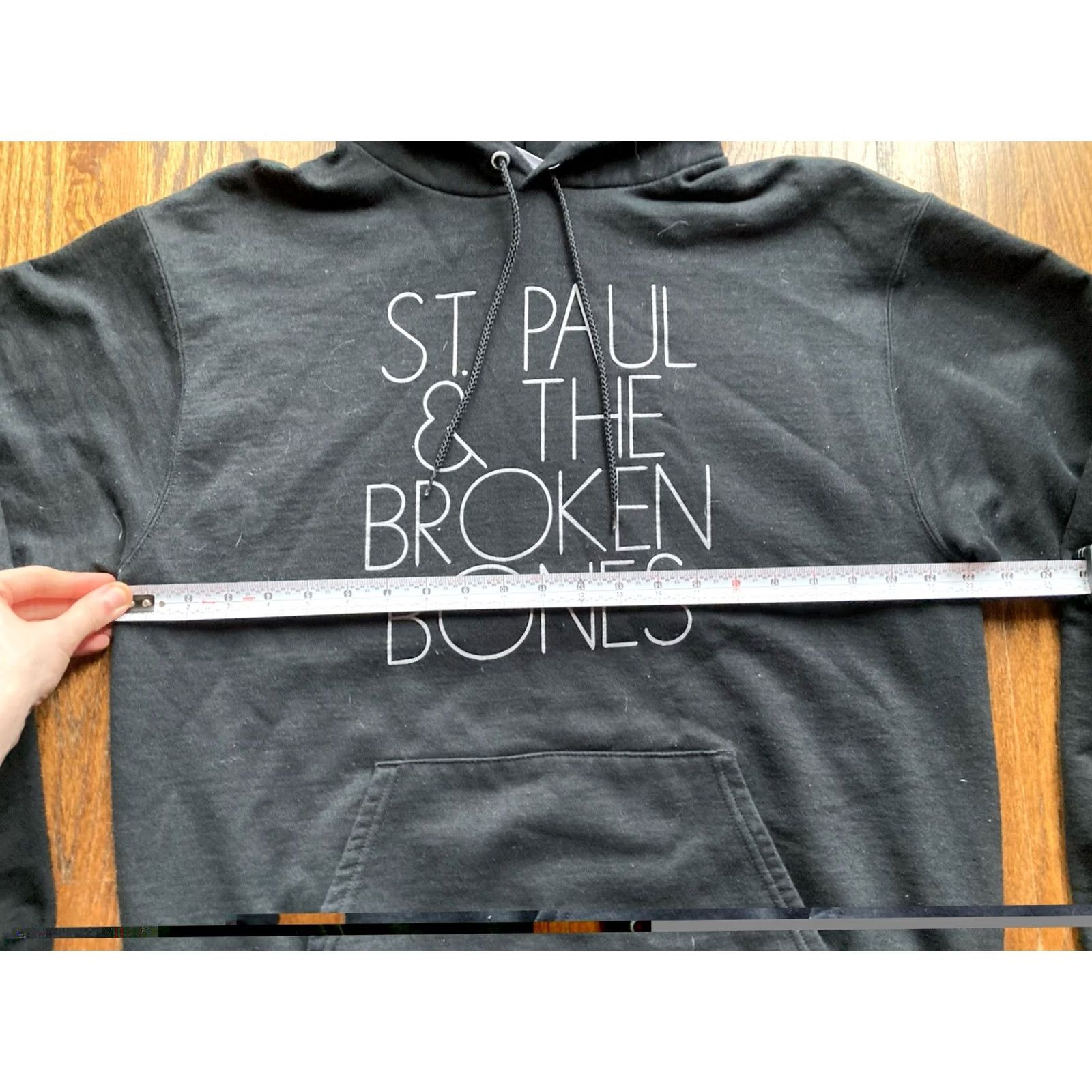 Champion St. Paul & The Broken Bones Sweatshirt Hoodie Champion Size L Black Concert Merch Pullover Hooded Men Mens Regular Large Size US L / EU 52-54 / 3 - 3 Thumbnail