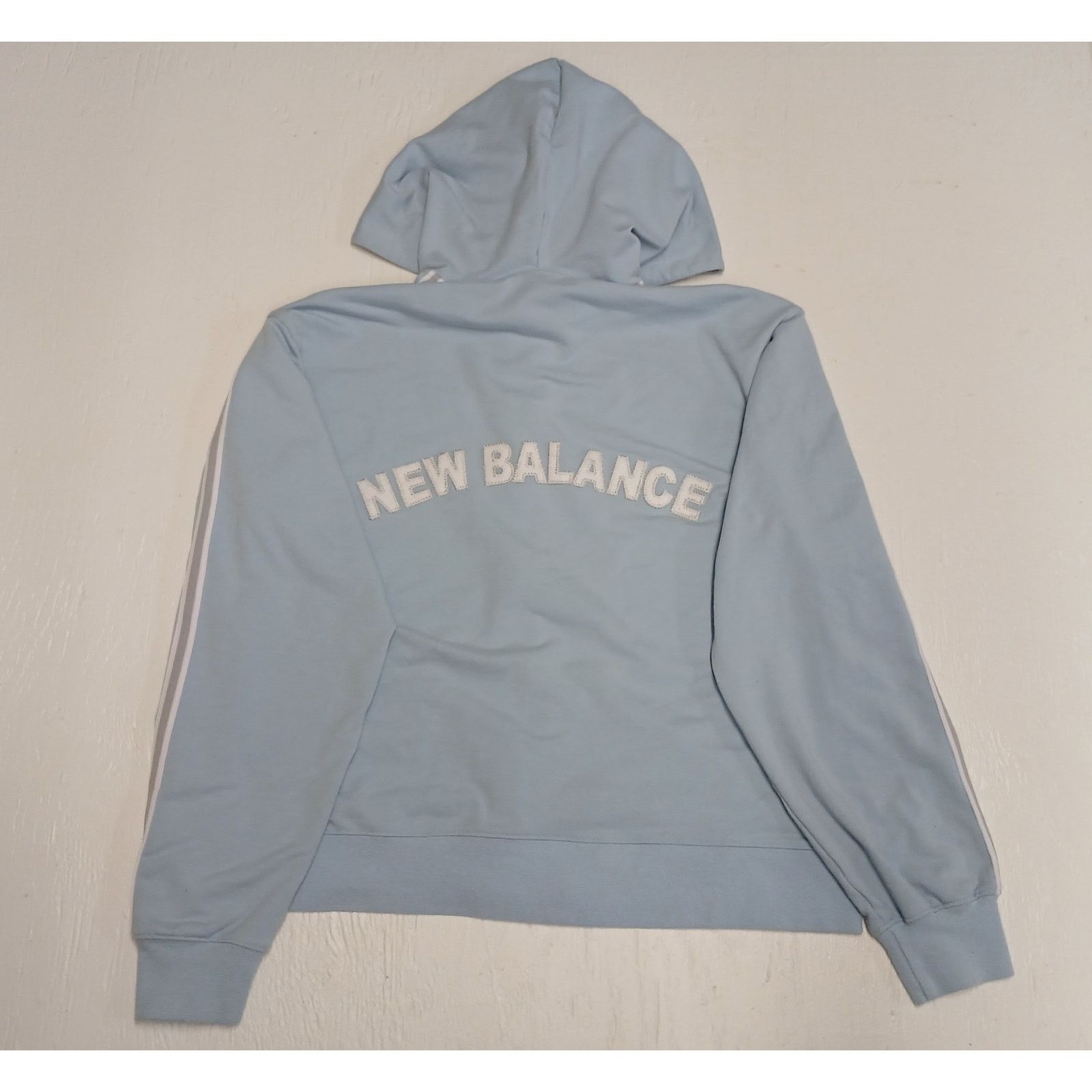 New Balance New Balance (XL) Blue Zip Down Soft Hoodie Jacket Size XL / US 12-14 / IT 48-50 - 7 Thumbnail