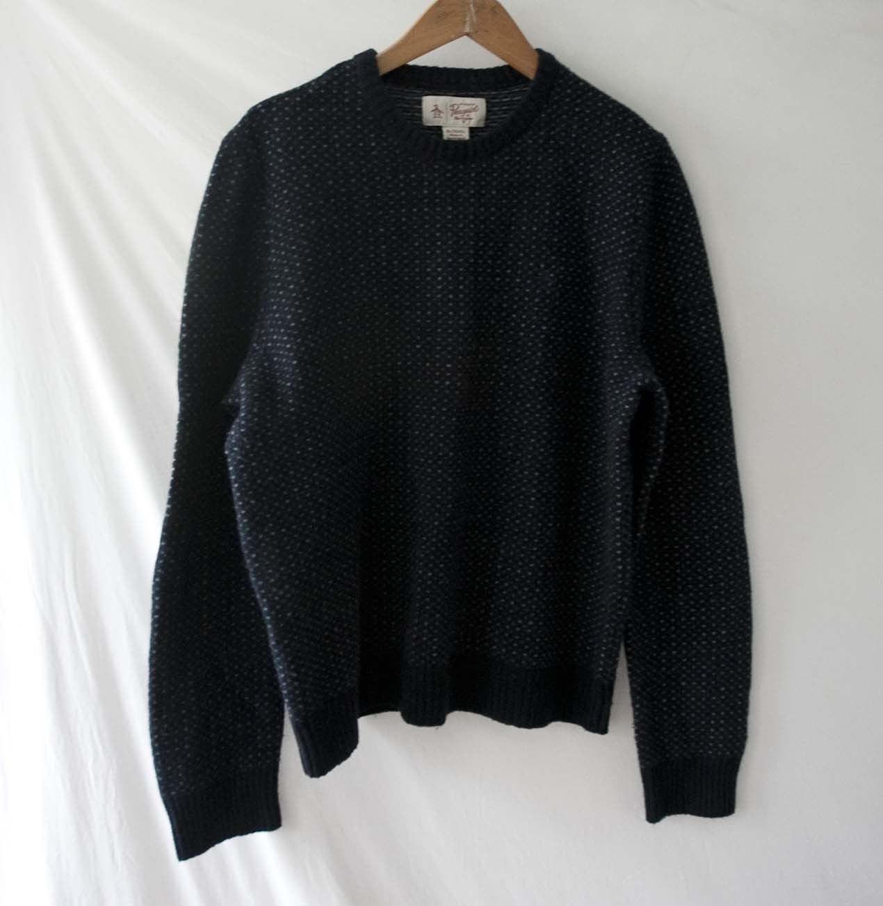 Original Penguin Original Penguin Munsingwear Sweater Size XL Dark Blue Size US XL / EU 56 / 4 - 1 Thumbnail