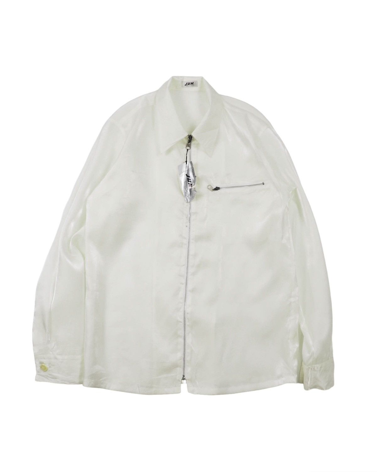 Japanese Brand Vintage JUN men light jacket Size US L / EU 52-54 / 3 - 1 Thumbnail