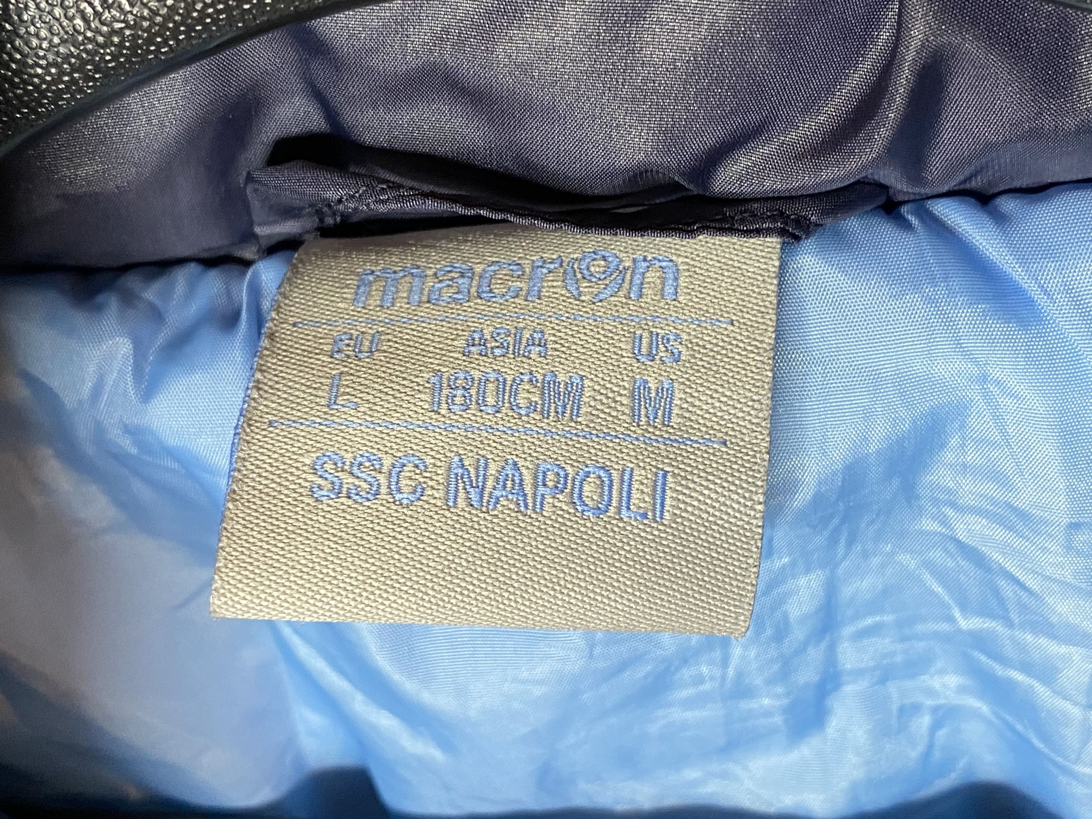 Macron SSC NAPOLI 2012 2013 TRAINING FOOTBALL SOCCER VEST JACKET Size US M / EU 48-50 / 2 - 6 Thumbnail