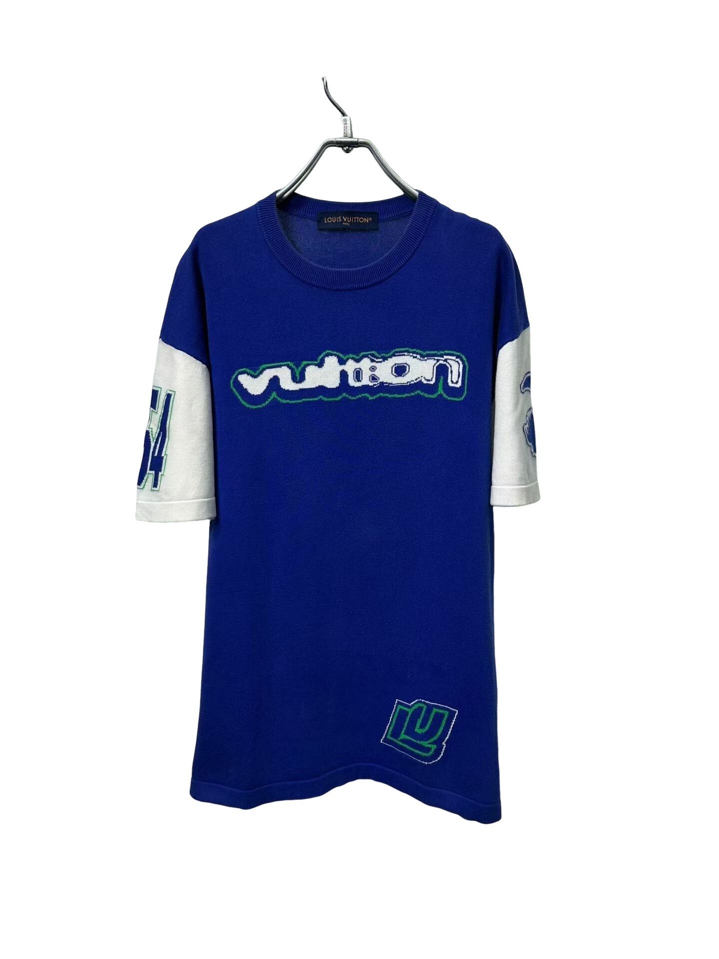 Louis Vuitton Louis Vuitton FW23 Graphic Knit T-Shirt M Size US M / EU 48-50 / 2 - 1 Thumbnail