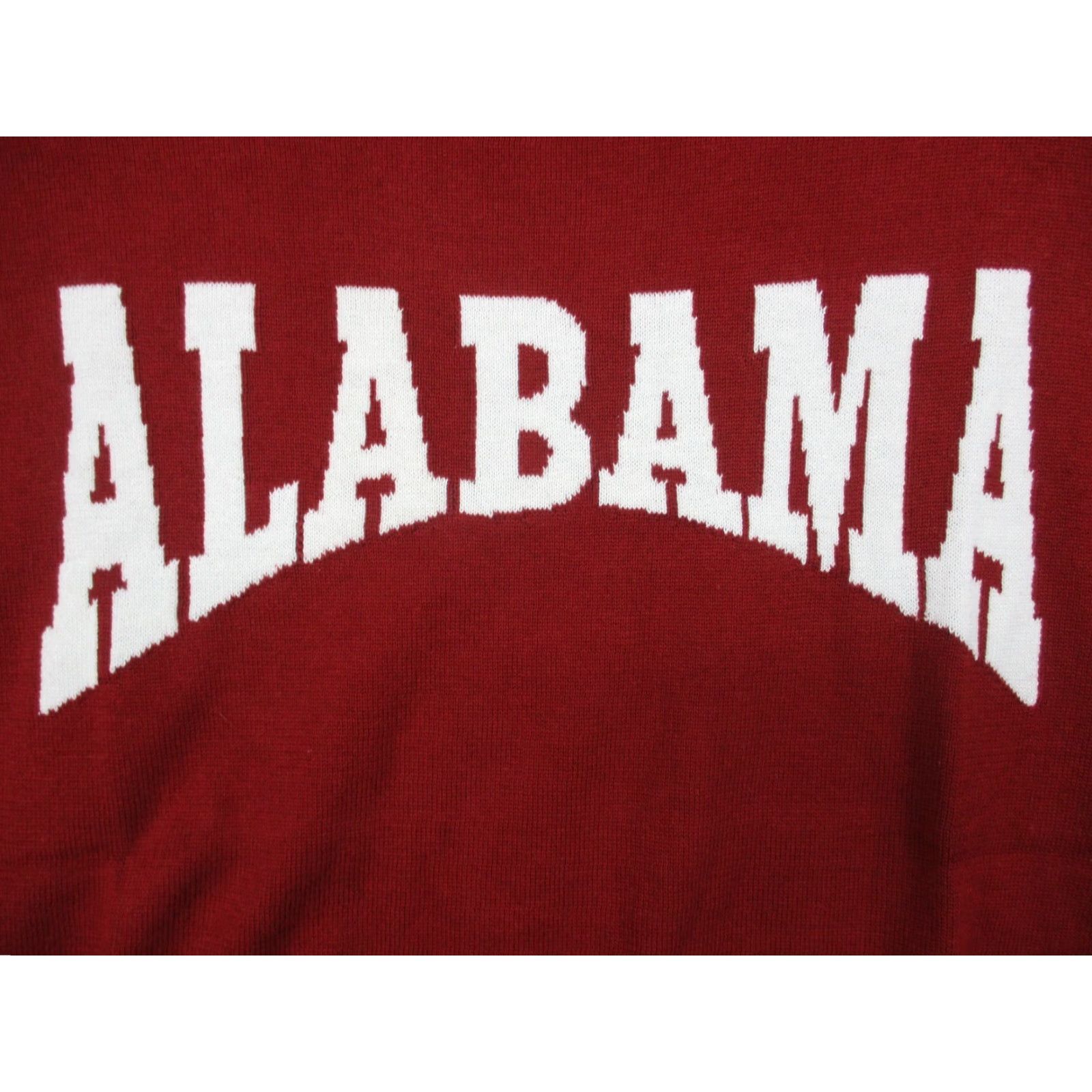 Vintage VINTAGE Le Lis Alabama Women's Cropped Sweater Medium Crimson Red NWT Size M / US 6-8 / IT 42-44 - 2 Thumbnail