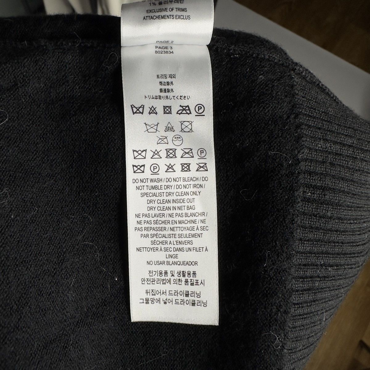 Burberry Burberry Merino Wool Printed Sweater Size XS / US 0-2 / IT 36-38 - 6 Thumbnail