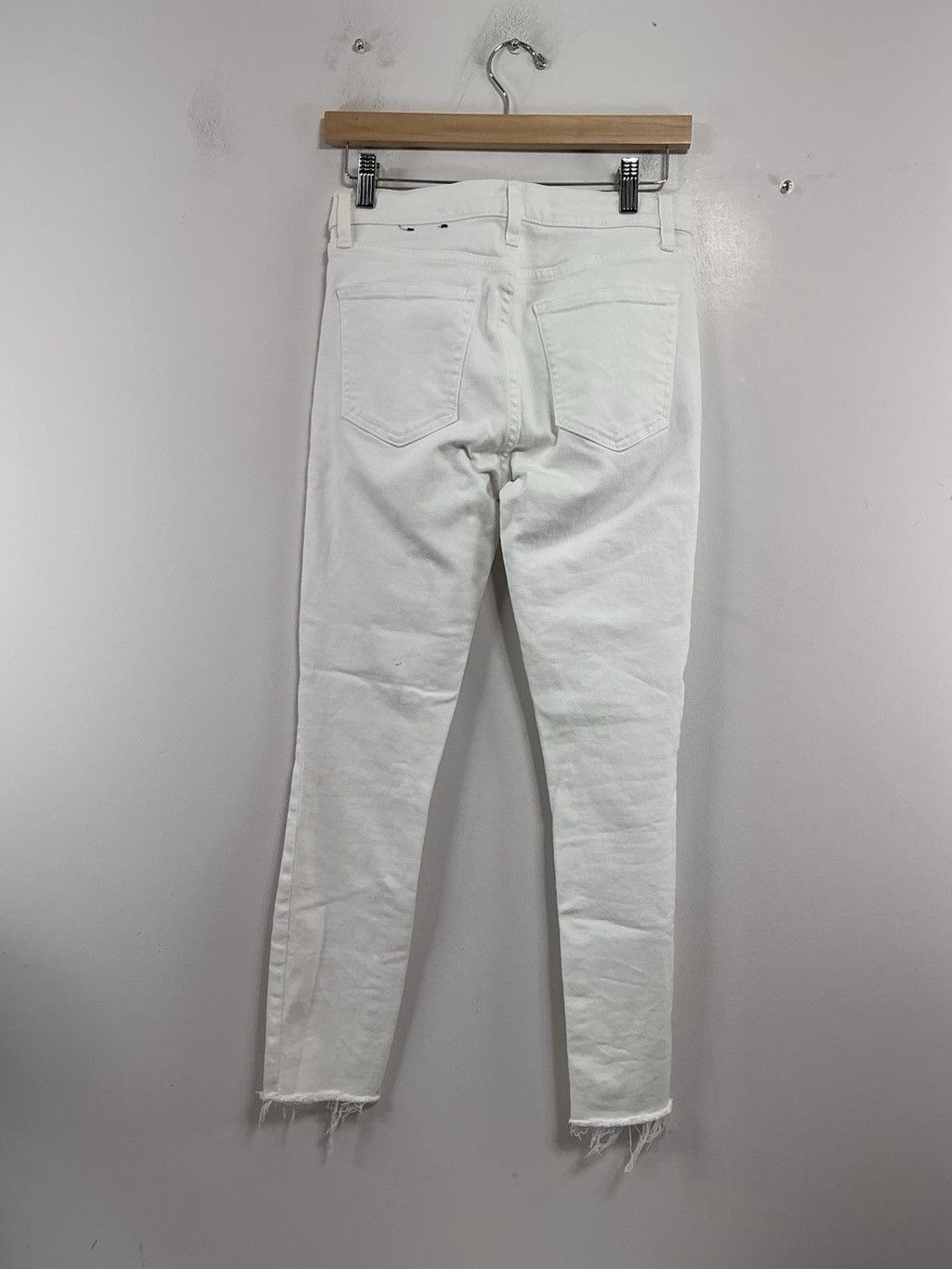 Gap Womans Gap Denim True Skinny White Jeans Size 4/27R Size 27" / US 4 / IT 40 - 2 Thumbnail