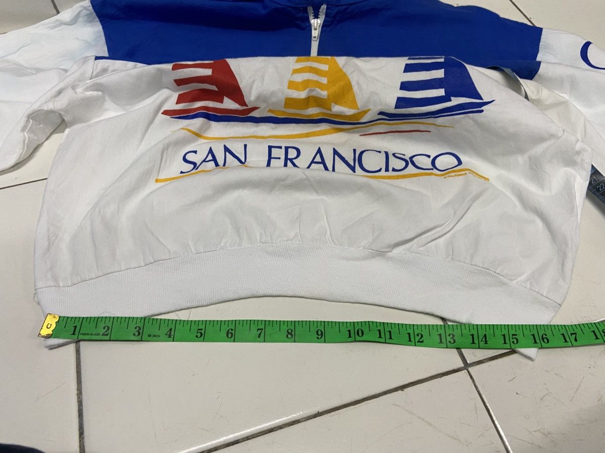 Vintage VINTAGE 1985 SAN FRANCISCO CALIFORNIA HALFZIPPER Size US M / EU 48-50 / 2 - 12 Thumbnail