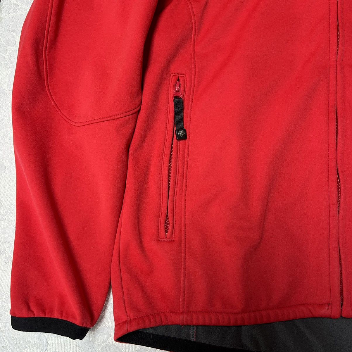 Descente DESCENTE Mens Red Water-Resistant Soft-Shell Jacket Small Size US S / EU 44-46 / 1 - 8 Thumbnail