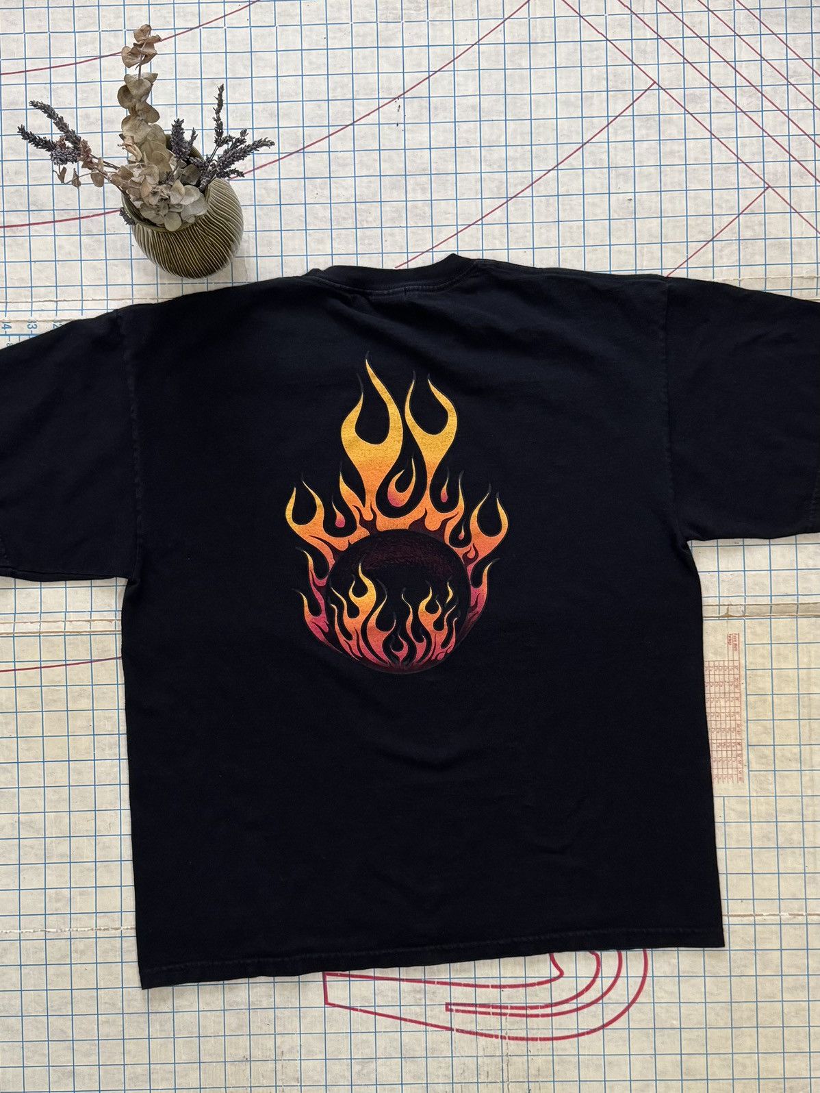 Vintage Vintage Fireball Ignite The Night Promo Graphic Tee XL Black Size US XL / EU 56 / 4 - 7 Thumbnail