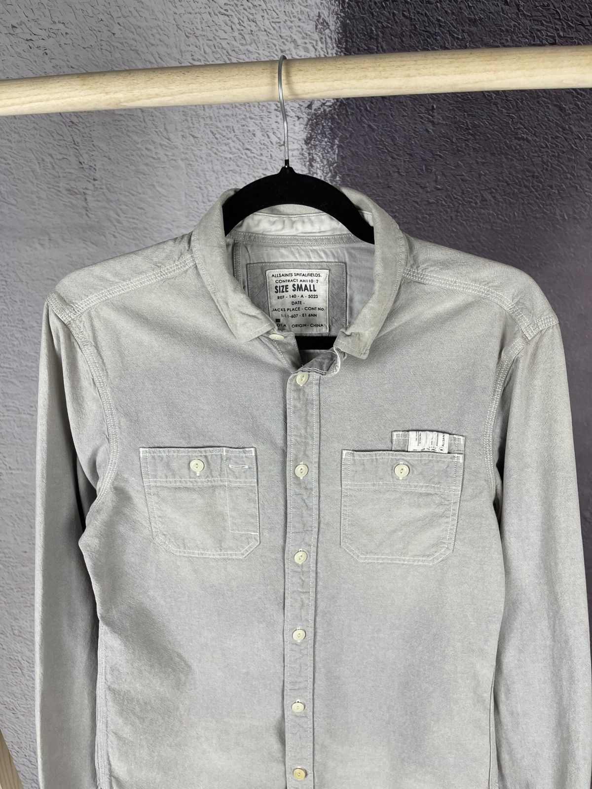 Allsaints Allsaints Excavator long sleeve shirt size S Size US S / EU 44-46 / 1 - 8 Thumbnail