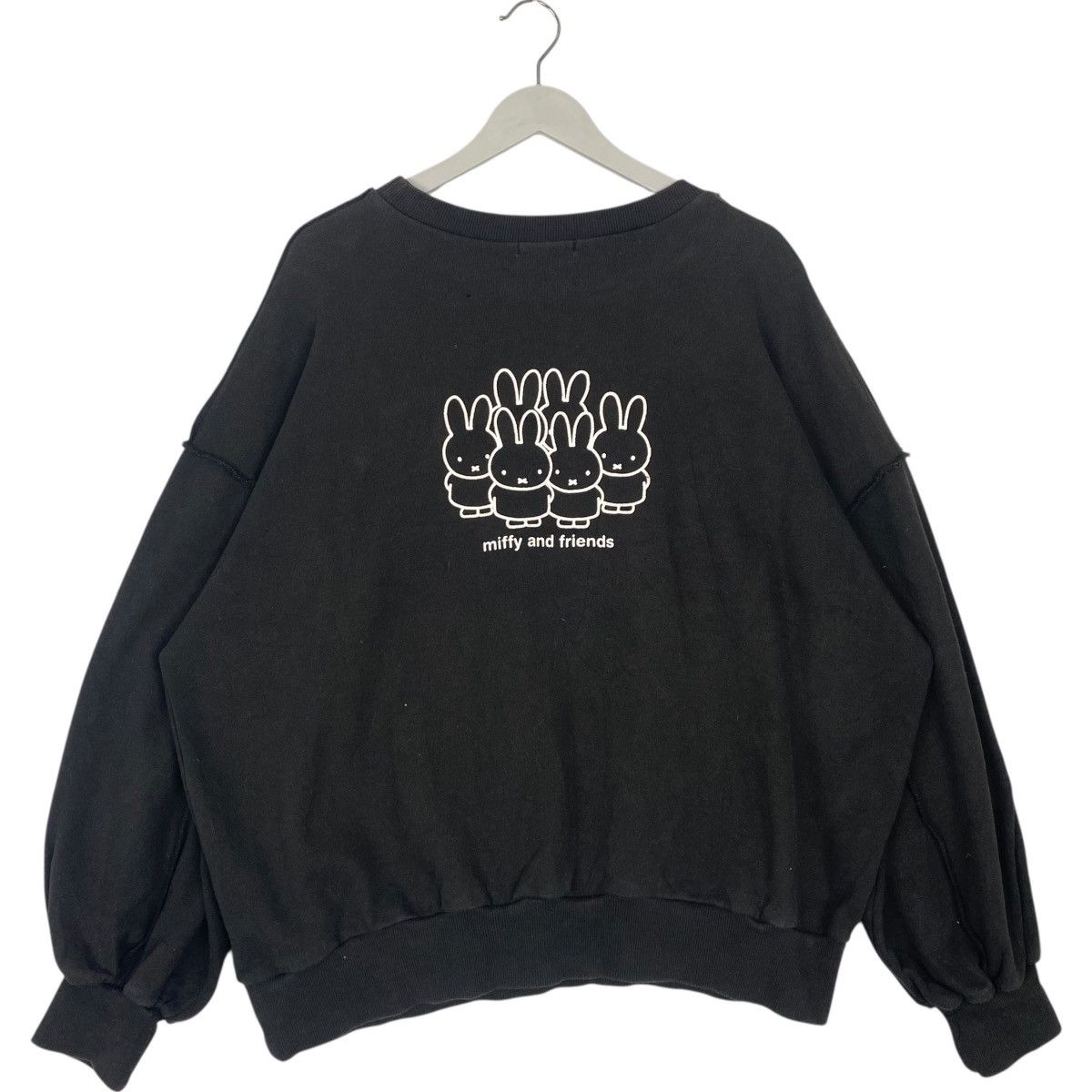 Other Vintage Miffy A Young Rabbit CrewneckSweatshirt Black Size L Size US L / EU 52-54 / 3 - 1 Thumbnail