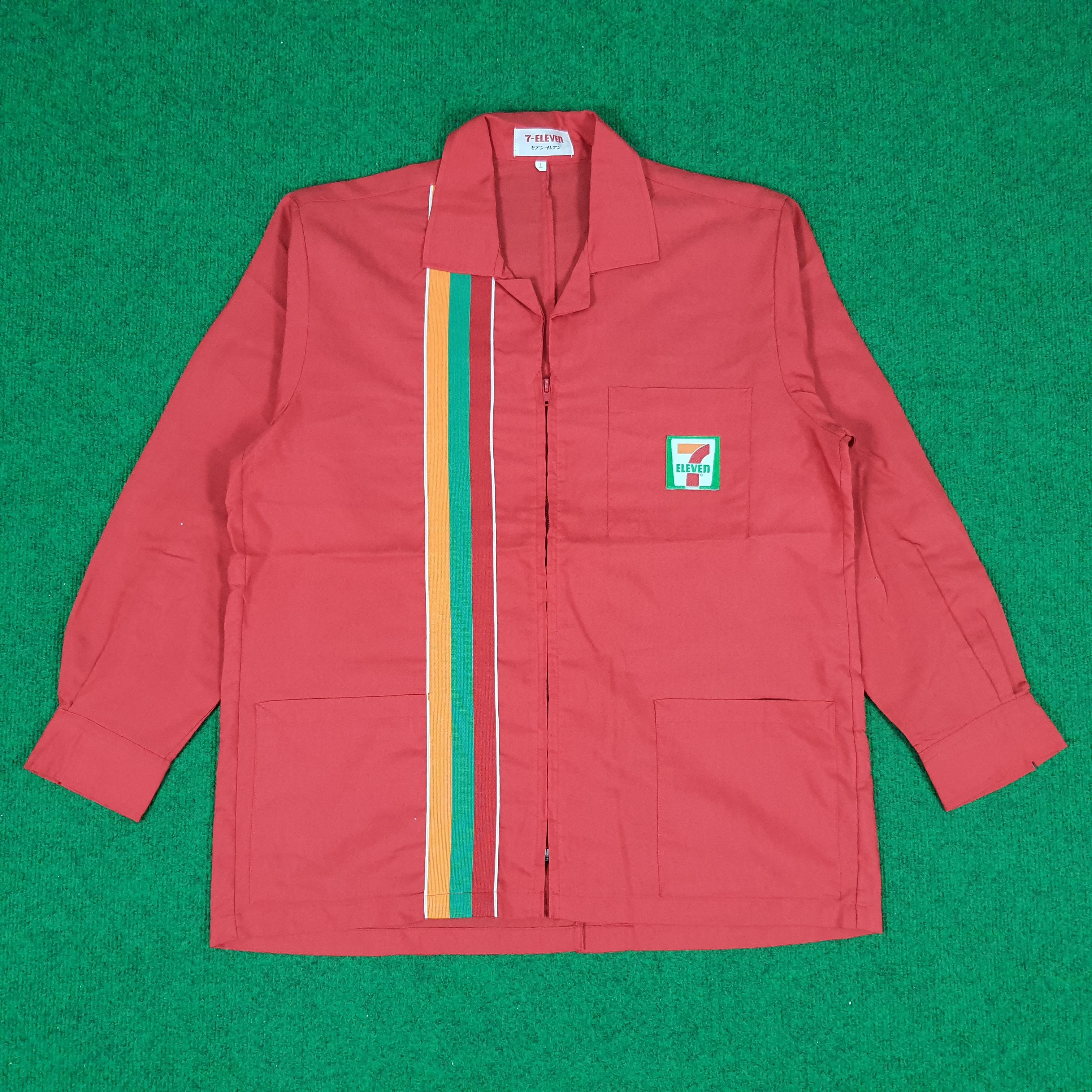 Edition Japan × Japanese Brand Vintage 7 Eleven Japan Store Edition Staff Uniform Jacket Size US L / EU 52-54 / 3 - 1 Thumbnail