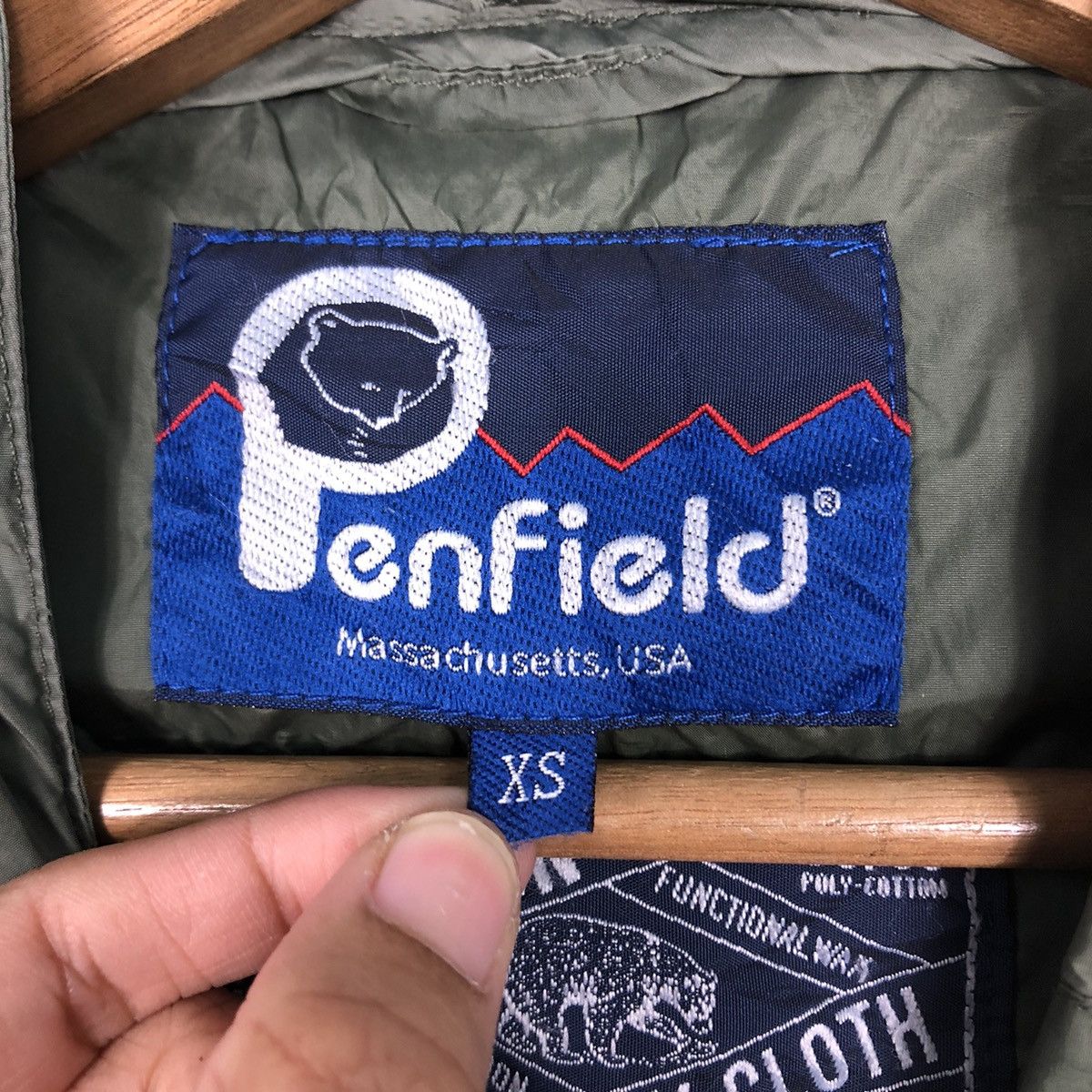 Japanese Brand × Penfield 📌Rich Green Anorak Biker Jacket Nylon Penfield Slant Pocket Size US XS / EU 42 / 0 - 17 Thumbnail
