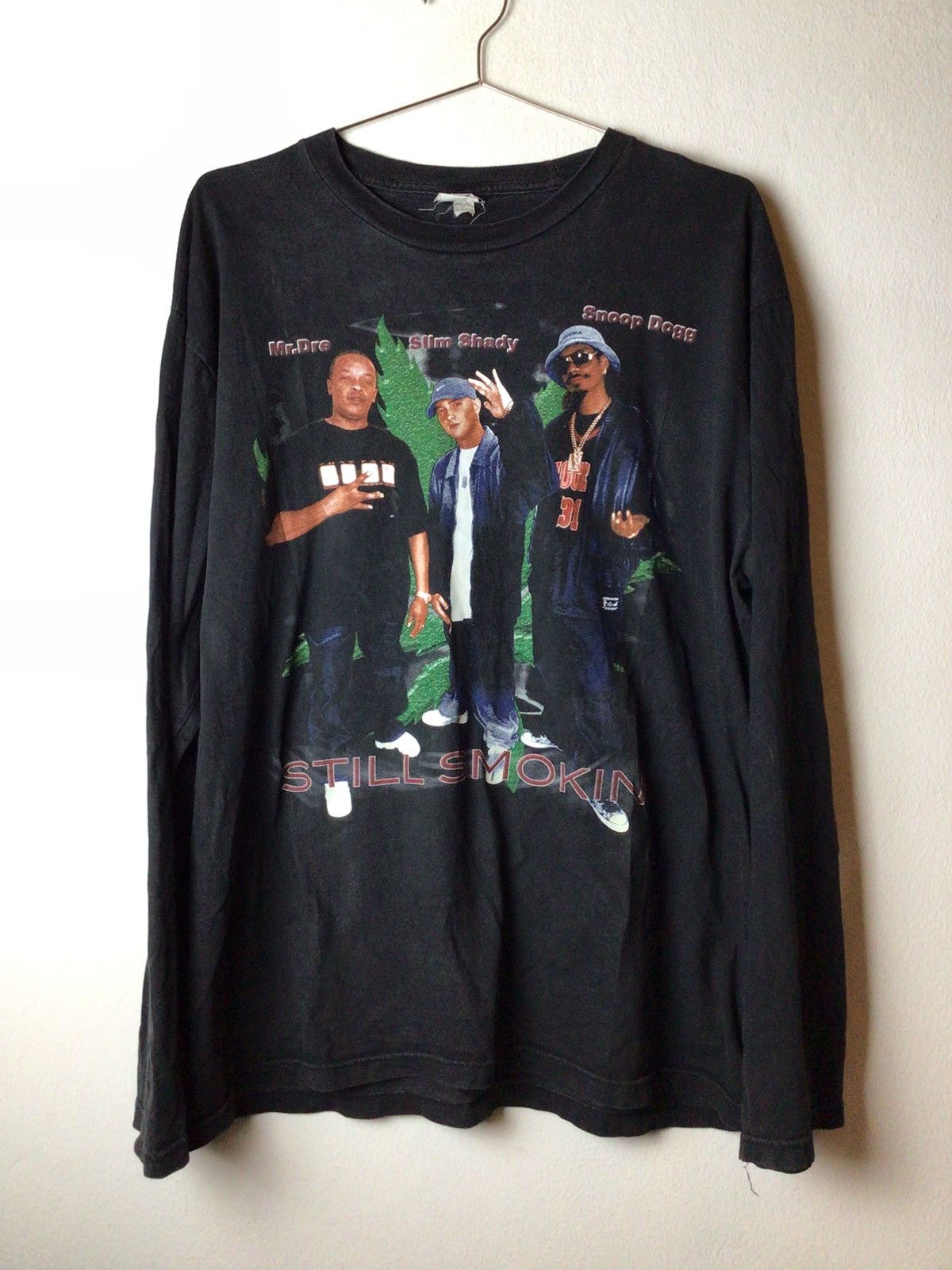 Snoop Dogg Snoop Dogg, Dr. Dre, Eminem still smoking 00's long-sleeved Size US XXL / EU 58 / 5 - 1 Thumbnail