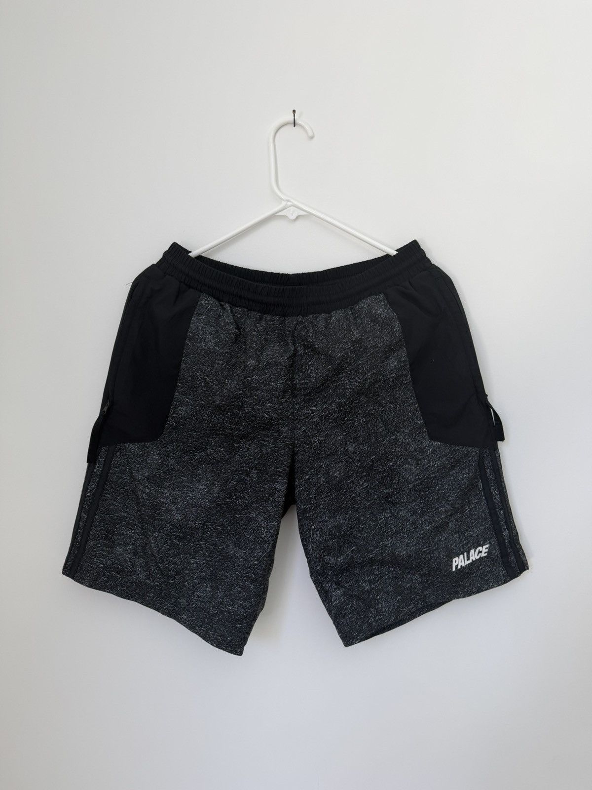 Palace Palace x Nike Total P90 Shorts Grey | Grailed