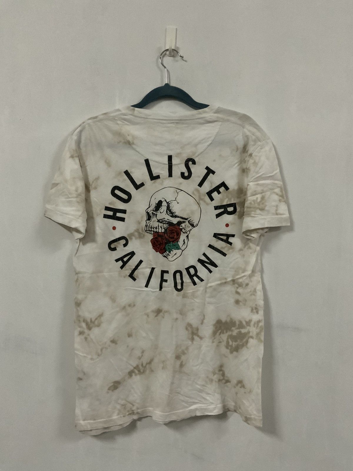 Hollister Hollister Skull Big Logo Tie Dye Streetwear Tee Size US S / EU 44-46 / 1 - 1 Thumbnail