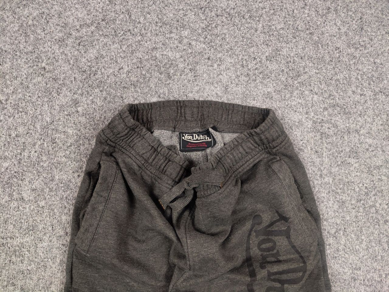Von Dutch Vintage Von Dutch Logo Gray Cotton Casual Short Y2K Style Size US 32 / EU 48 - 4 Thumbnail