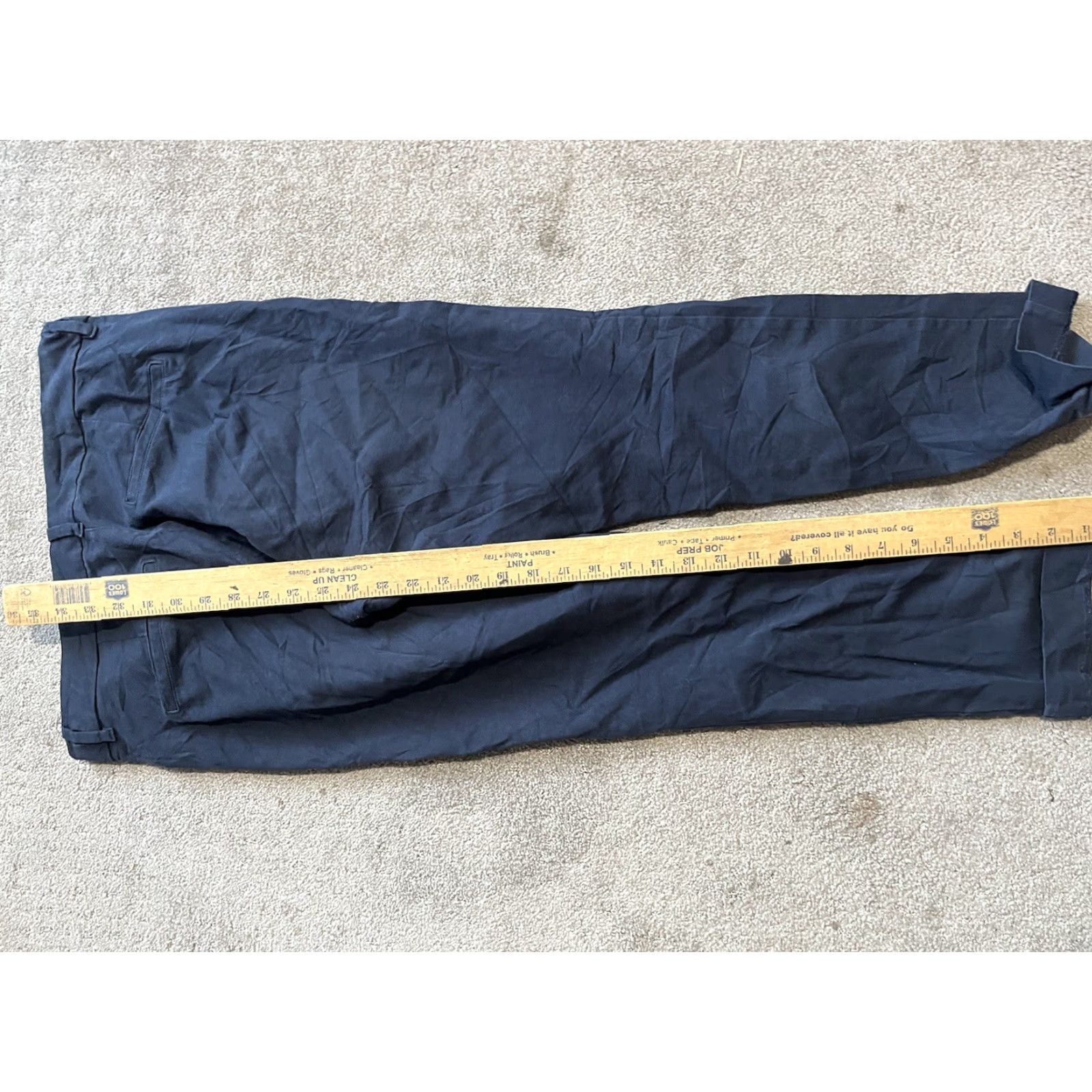 Old Navy Old Navy Blue Pixie Skinny High-Rise Ankle Pants Women Size 4 Pockets Functional Pocket Crop 90s Vintage? Size 27" / US 4 / IT 40 - 7 Thumbnail