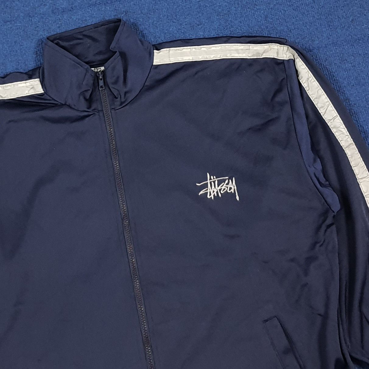 Stussy Vintage Stussy Streetwear Full Zipper Sweatshirt C308N14 Size US XL / EU 56 / 4 - 3 Thumbnail