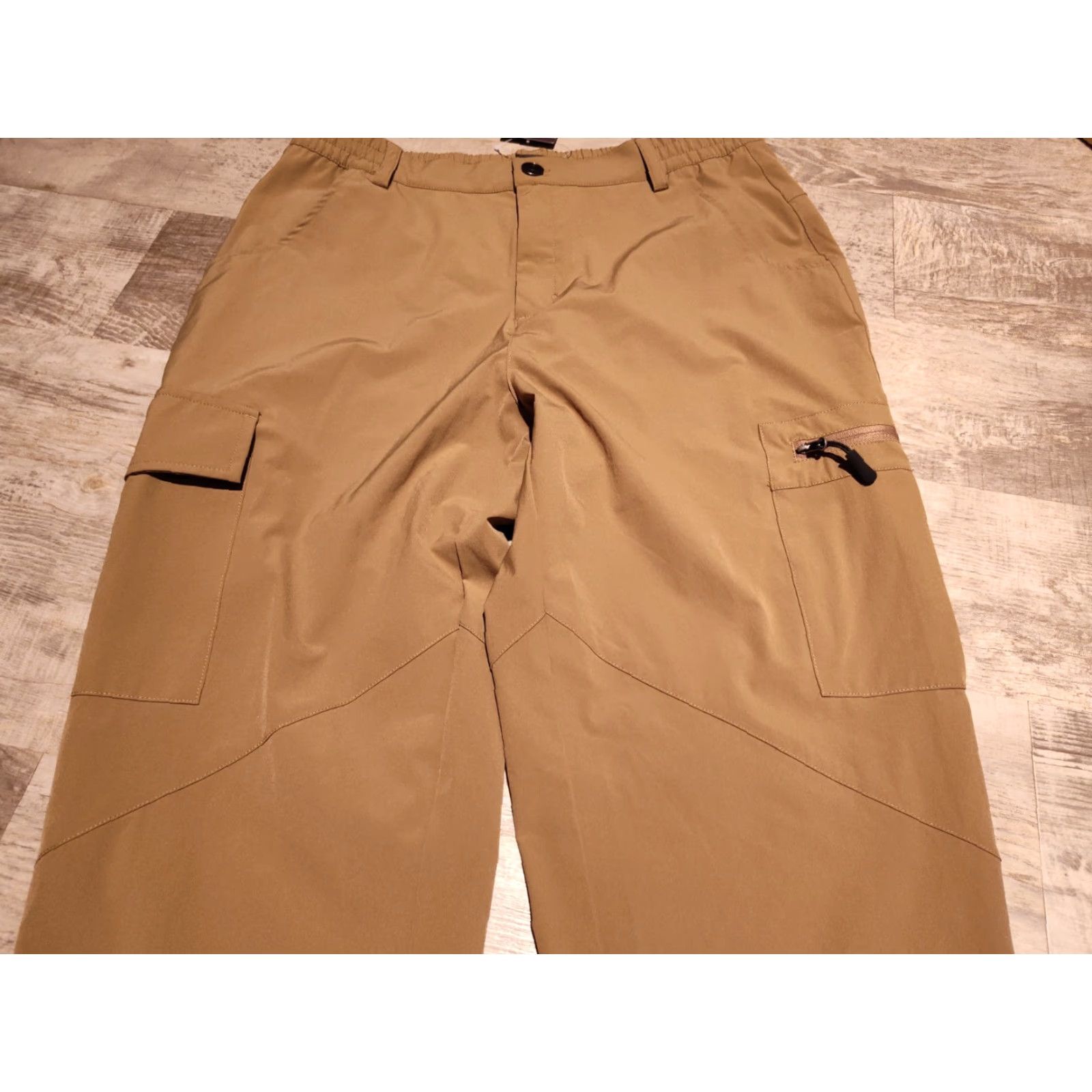 Vintage VINTAGE Women's Hiking Cargo Pants Outdoor Quick Dry UPF50+ Water-Resistant L Brown Outdoor Women Size 36" / US 14 / IT 50 - 3 Thumbnail