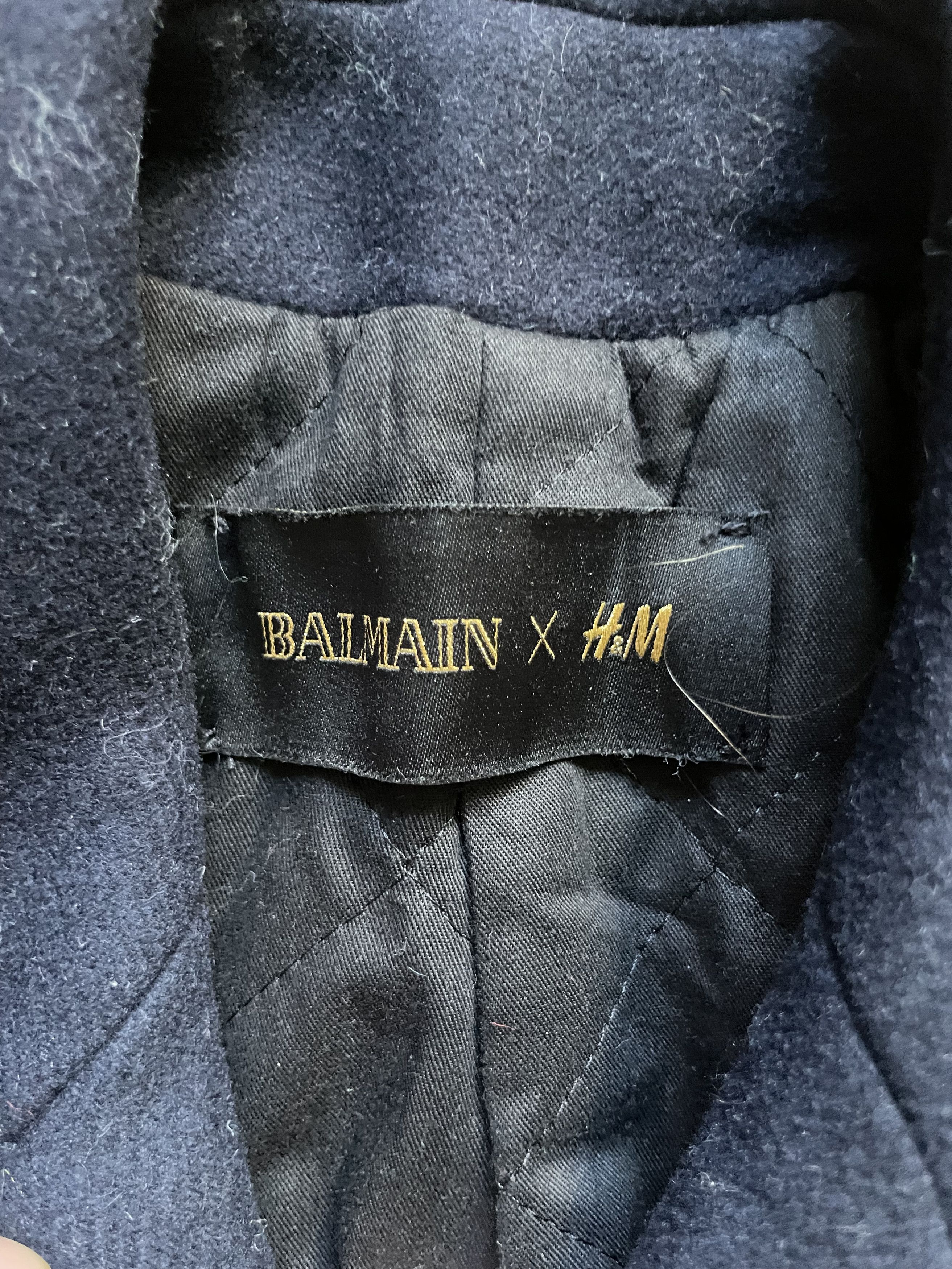 Balmain Vintage Balmain x H&M coat Size US M / EU 48-50 / 2 - 2 Thumbnail
